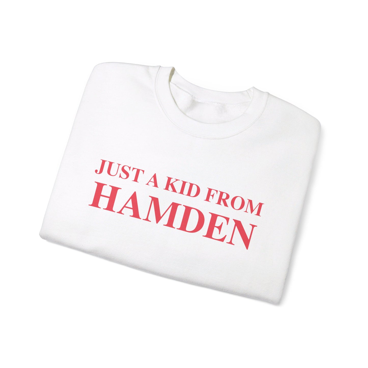 Just a kid from hamden  // hamden Connecticut sweatshirts  / finding connecticut  
