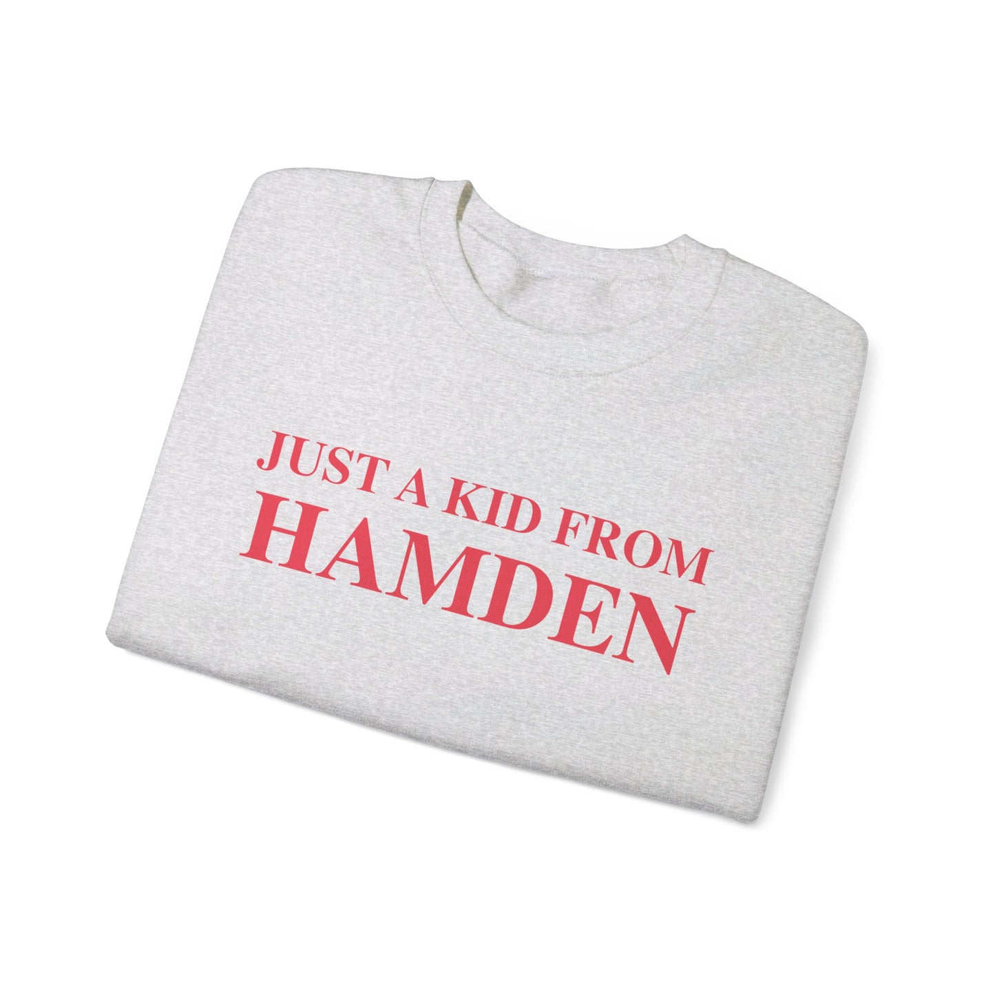 Just a kid from hamden  // hamden Connecticut sweatshirts  / finding connecticut  