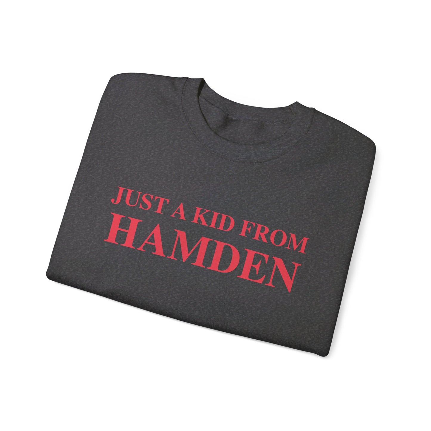 Just a kid from hamden  // hamden Connecticut sweatshirts  / finding connecticut  