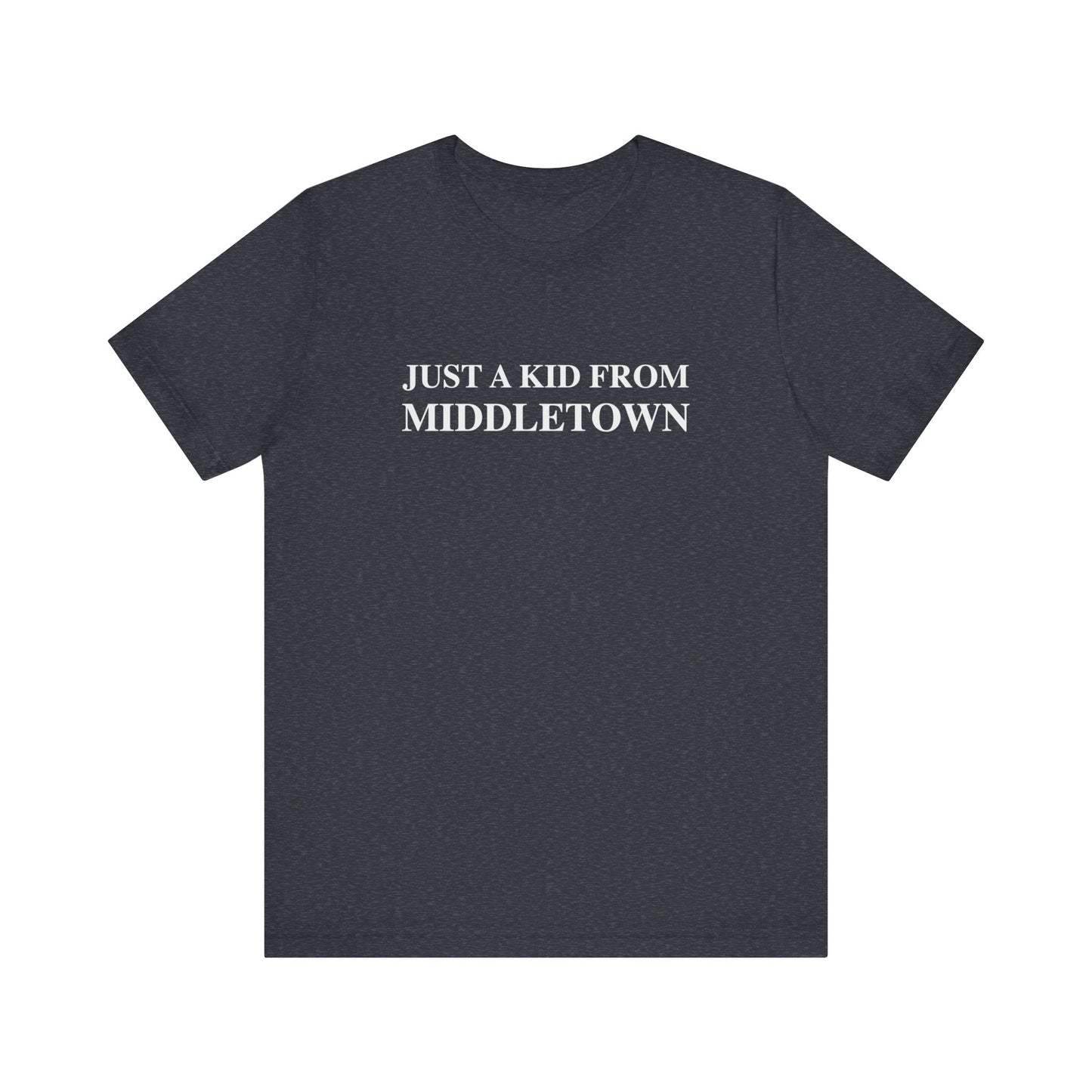 Just a kid from middletown // middletown CT unisex t shirt // finding connecticut