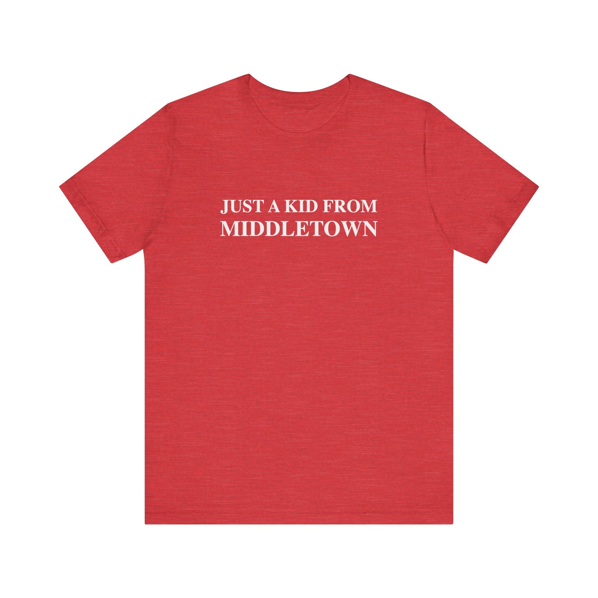 Just a kid from middletown // middletown CT unisex t shirt // finding connecticut