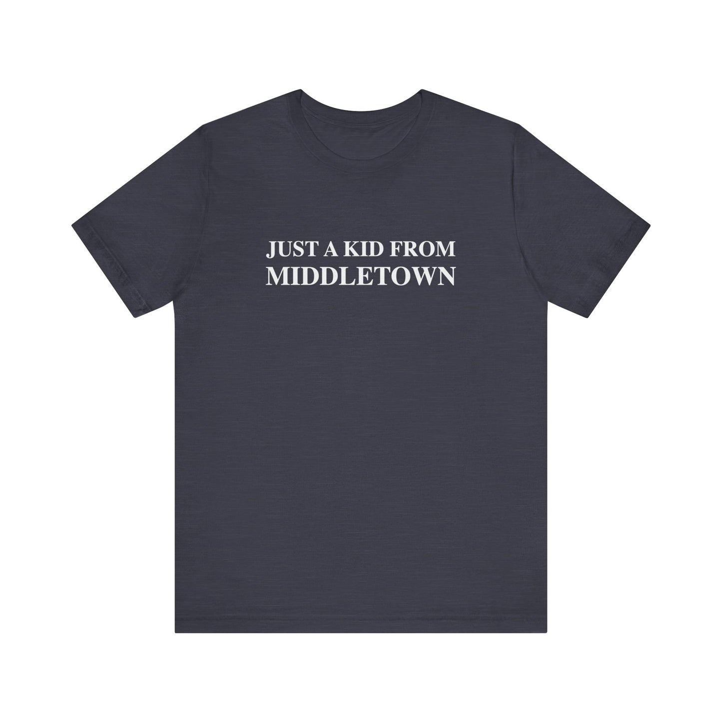 Just a kid from middletown // middletown CT unisex t shirt // finding connecticut
