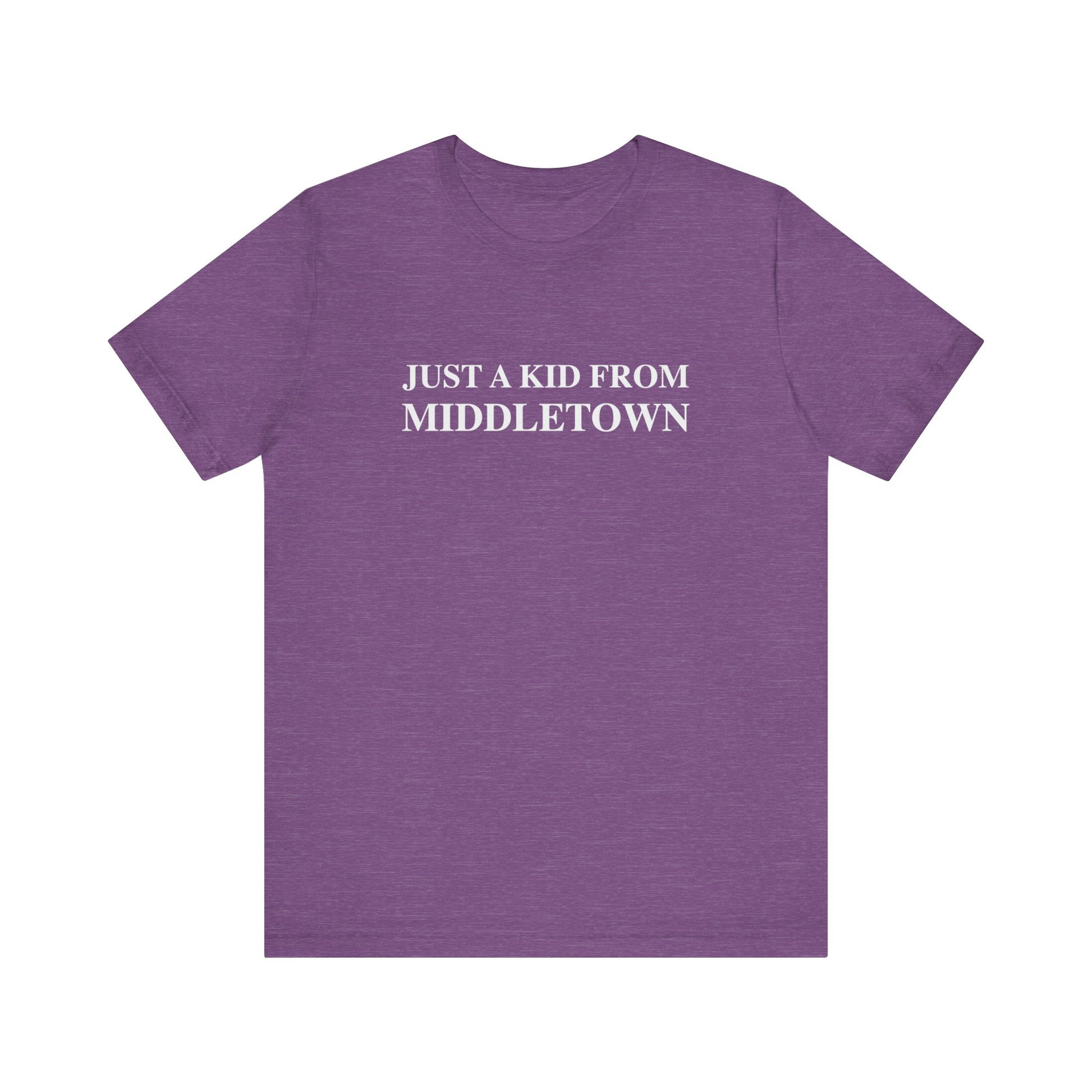 Just a kid from middletown // middletown CT unisex t shirt // finding connecticut