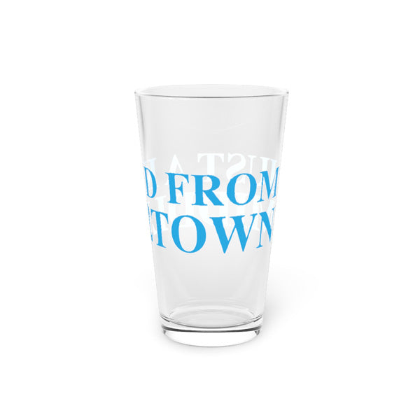 Just a kid from middletown pint glass // middletown connecticut gifts and merch // finding connecticut 