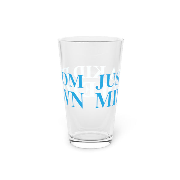Just a kid from middletown pint glass // middletown connecticut gifts and merch // finding connecticut 