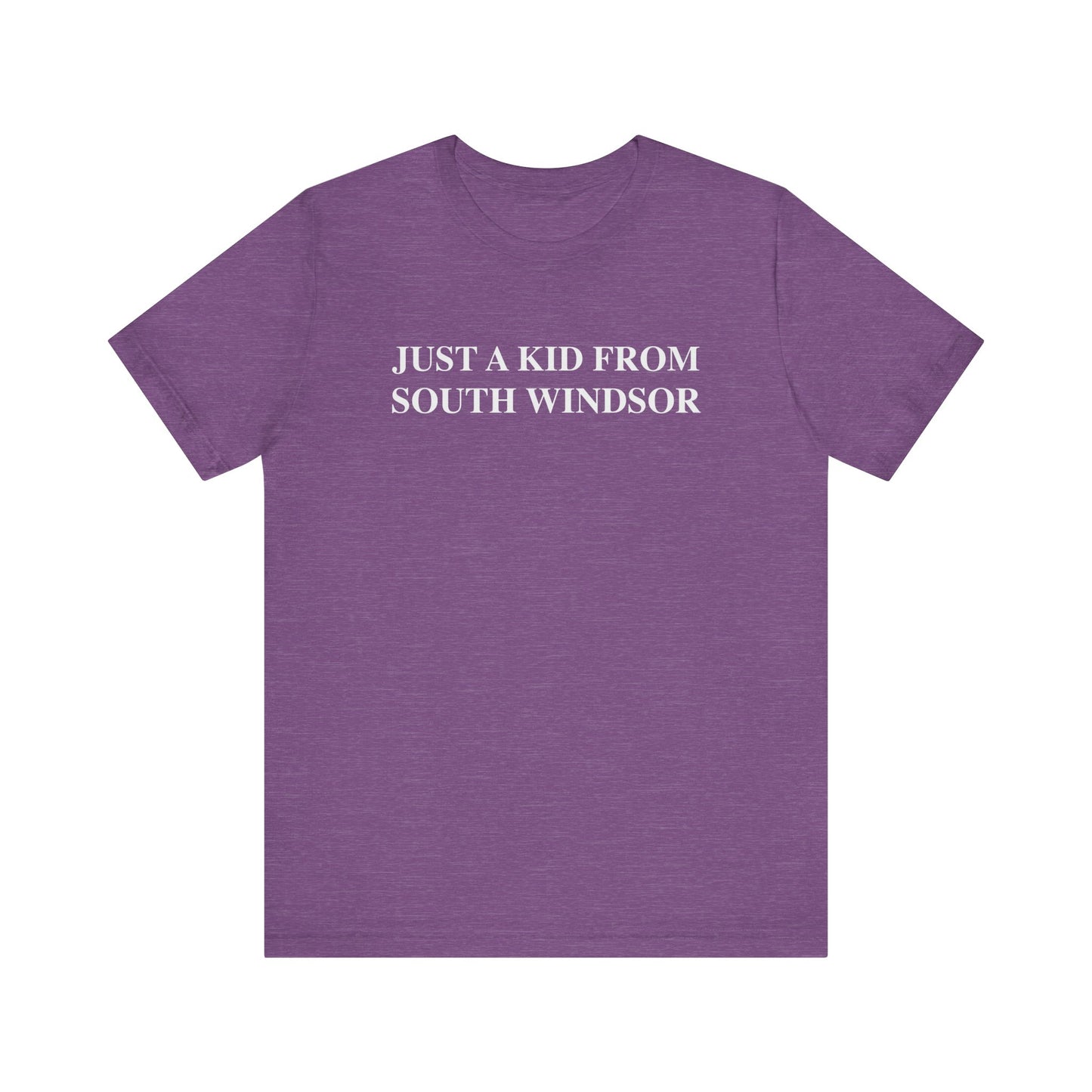 Just a kid from south windsor // south windsor ct t shirt // finding connecticut 