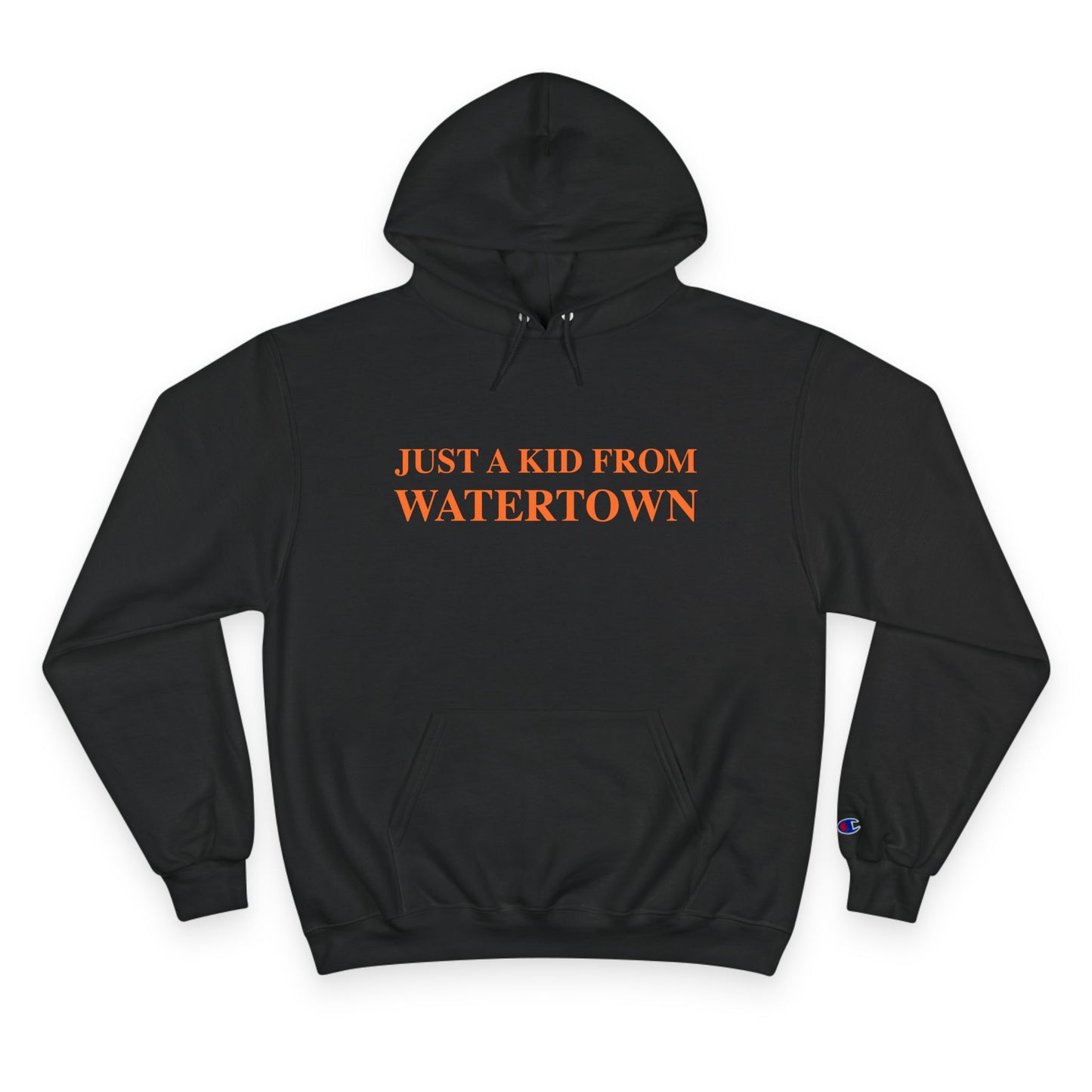 Just a kid from watertown // watertown connecticut champion hoodie sweatshirt // finding connecticut 