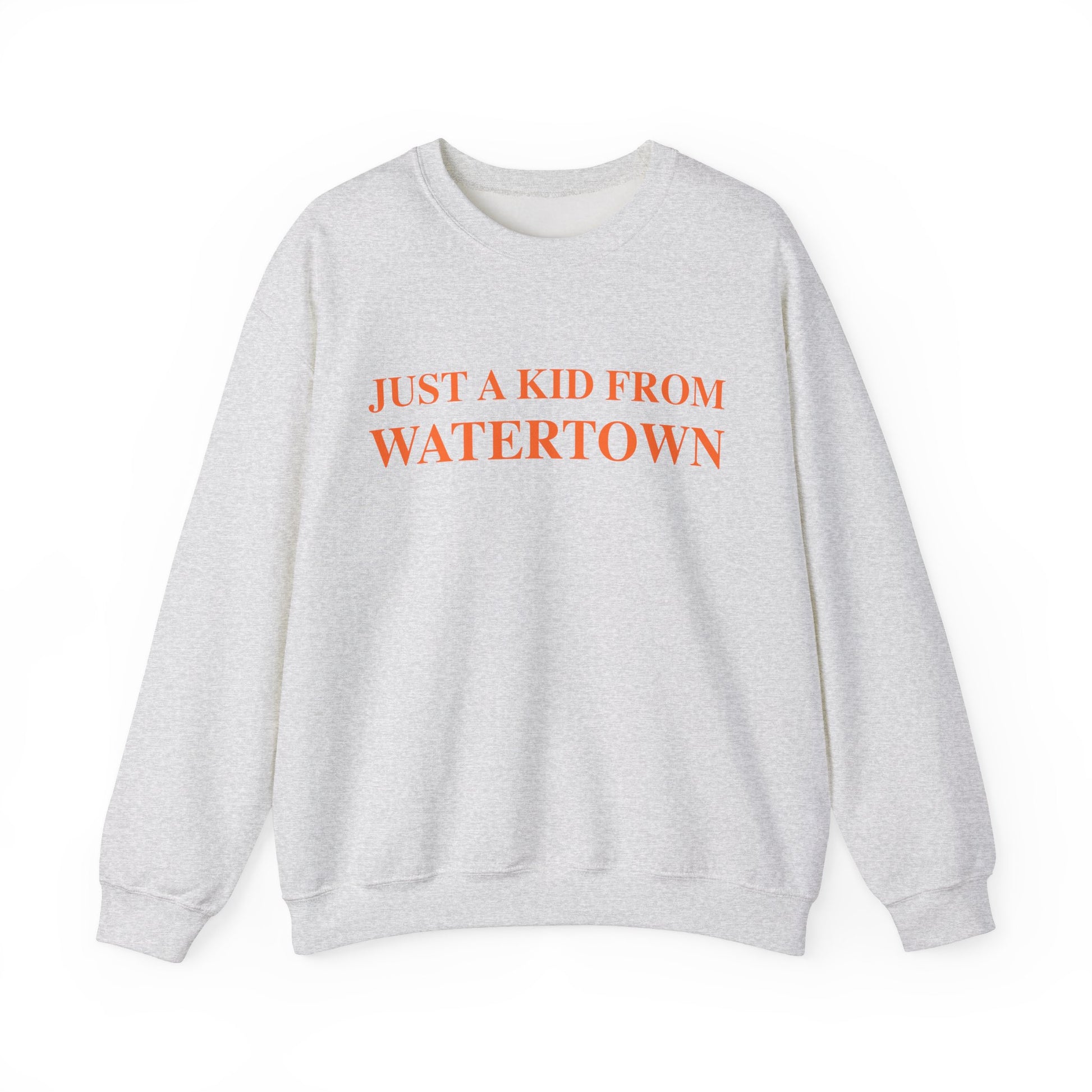 Just a kid from watertown // watertown connecticut unisex sweatshirts  // finding connecticut 