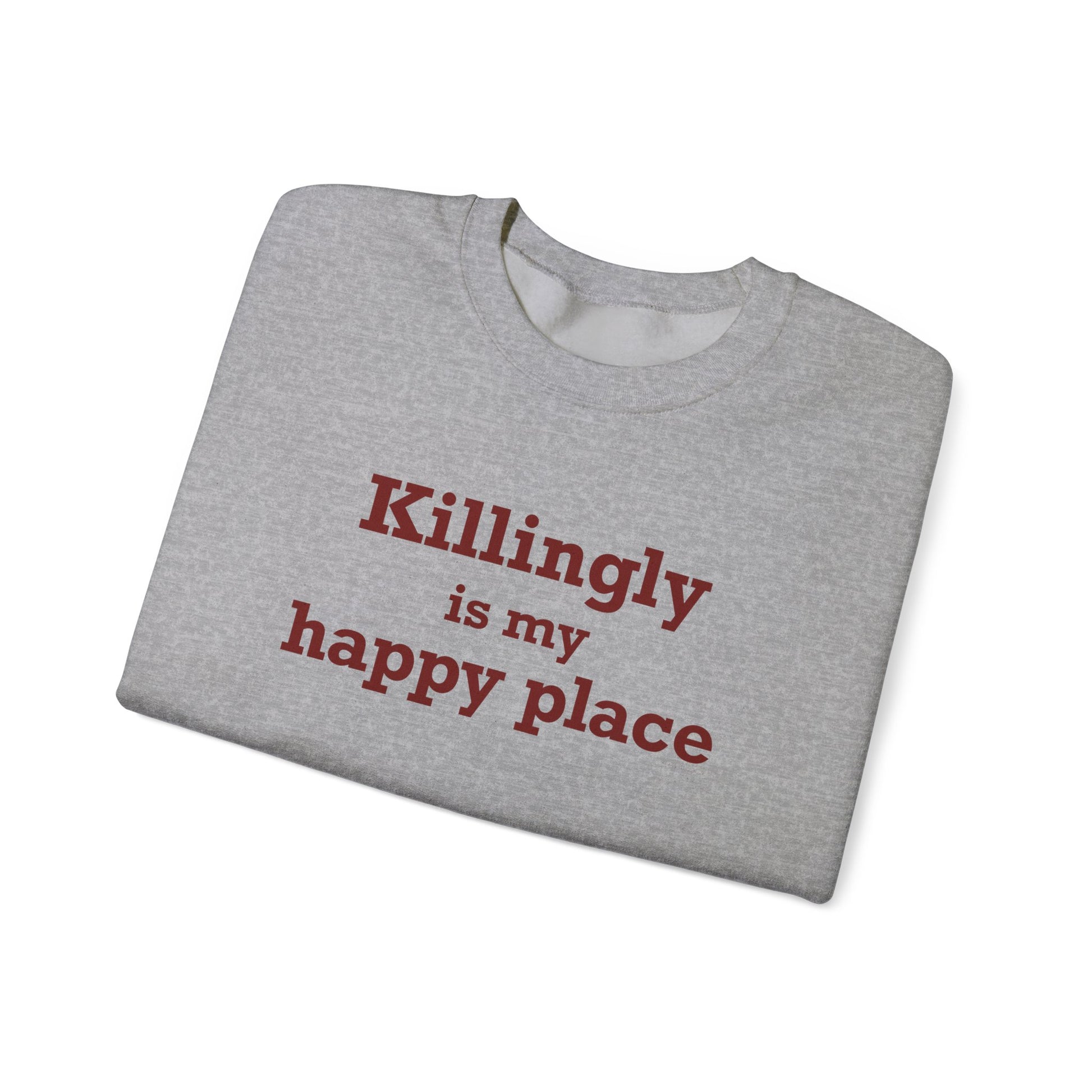 Killingly is my happy place // Killingly connecticut sweatshirts // killingly connecticut  gifts and merch // finding connecticut 