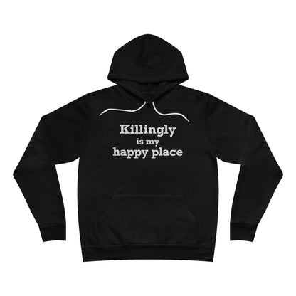 Killingly is my happy place hoodie sweatshirt // killinghly conencticut shirts // killingly connecticut gifts and merch // finding connecticut
