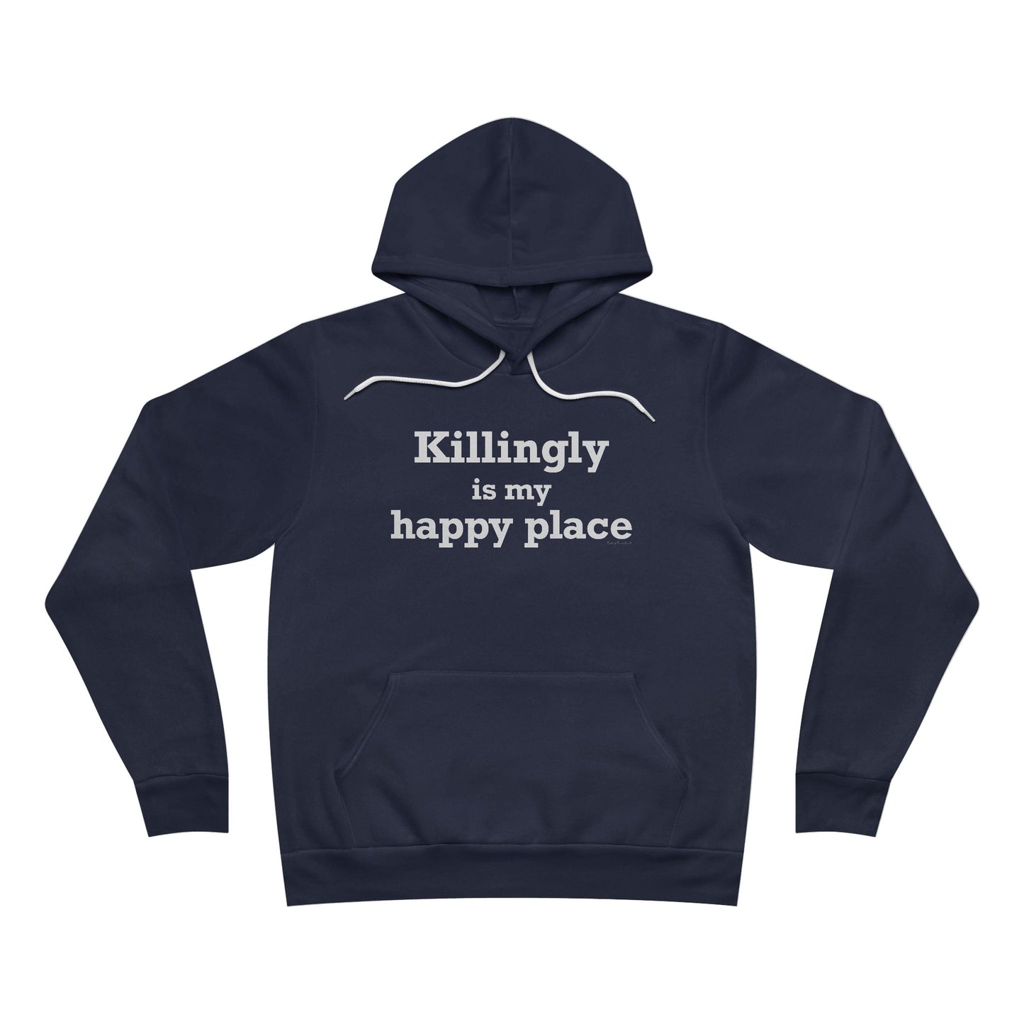 Killingly is my happy place hoodie sweatshirt // killinghly conencticut shirts // killingly connecticut gifts and merch // finding connecticut