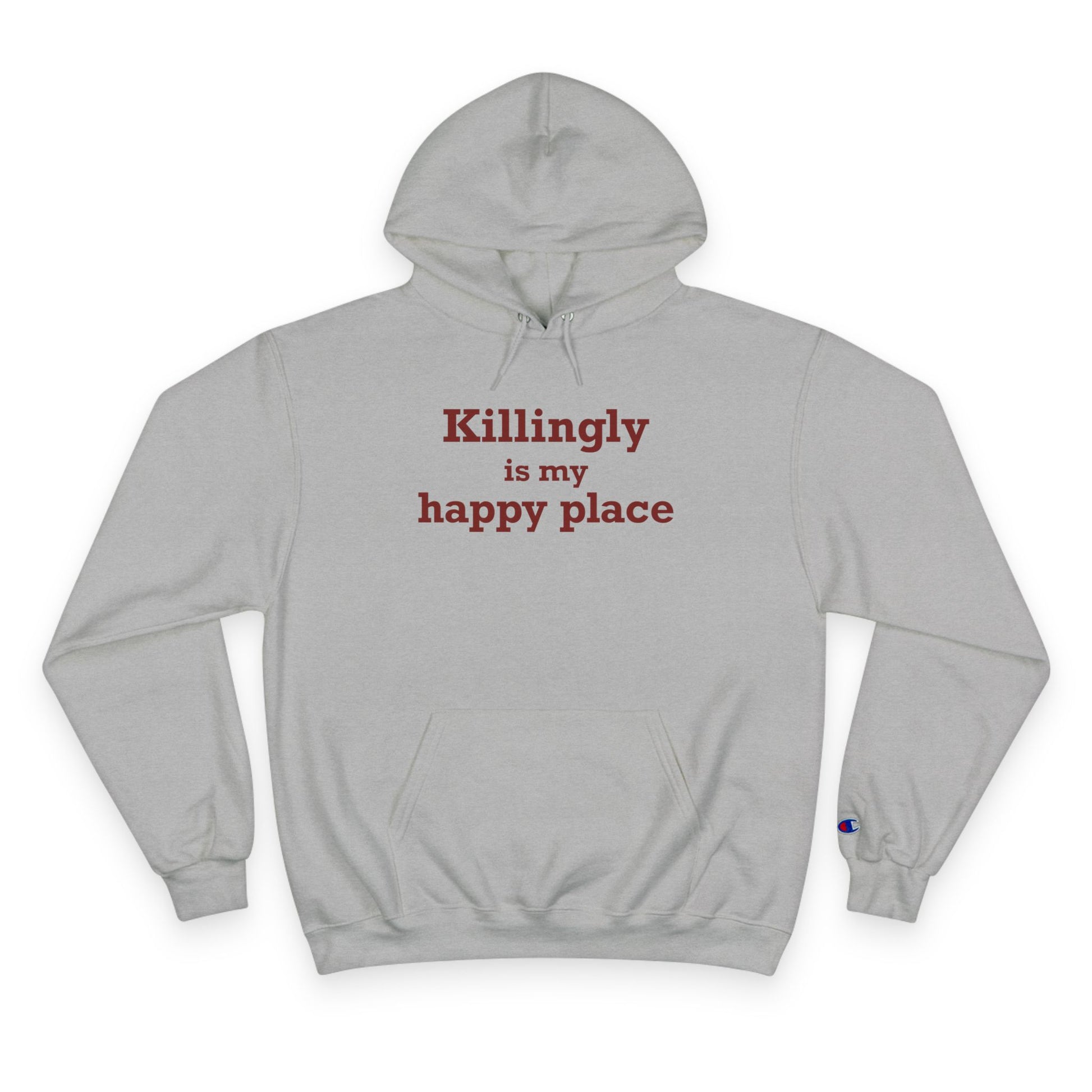  Killingly is my happy place // killingly connecticut hoodie sweatshirts // killingly connecticut gifts and merch // finding connecticut 