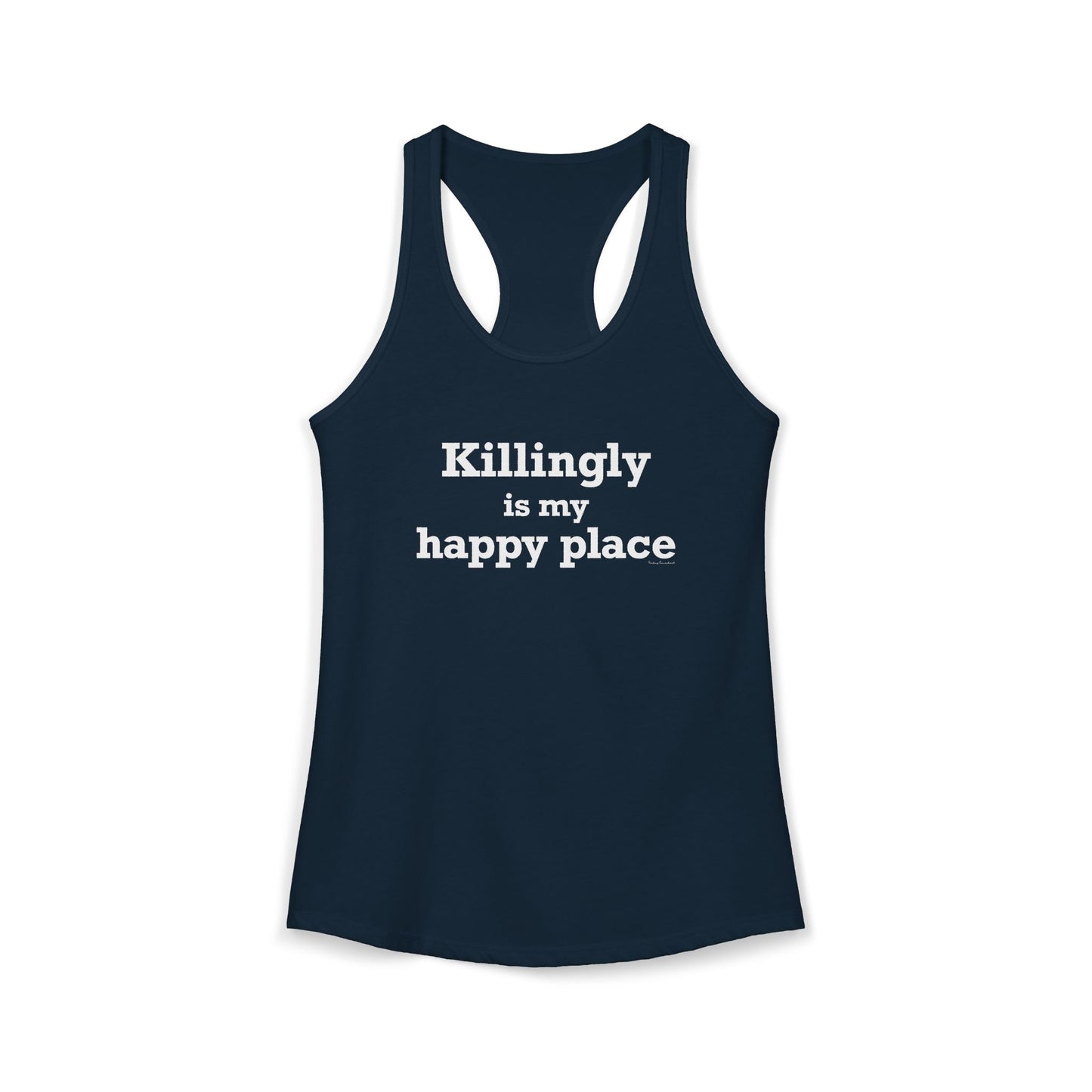 Killingly is my happy place // killingly ct tank top shirt // killingly ct gifts and merch // finding connecticut 