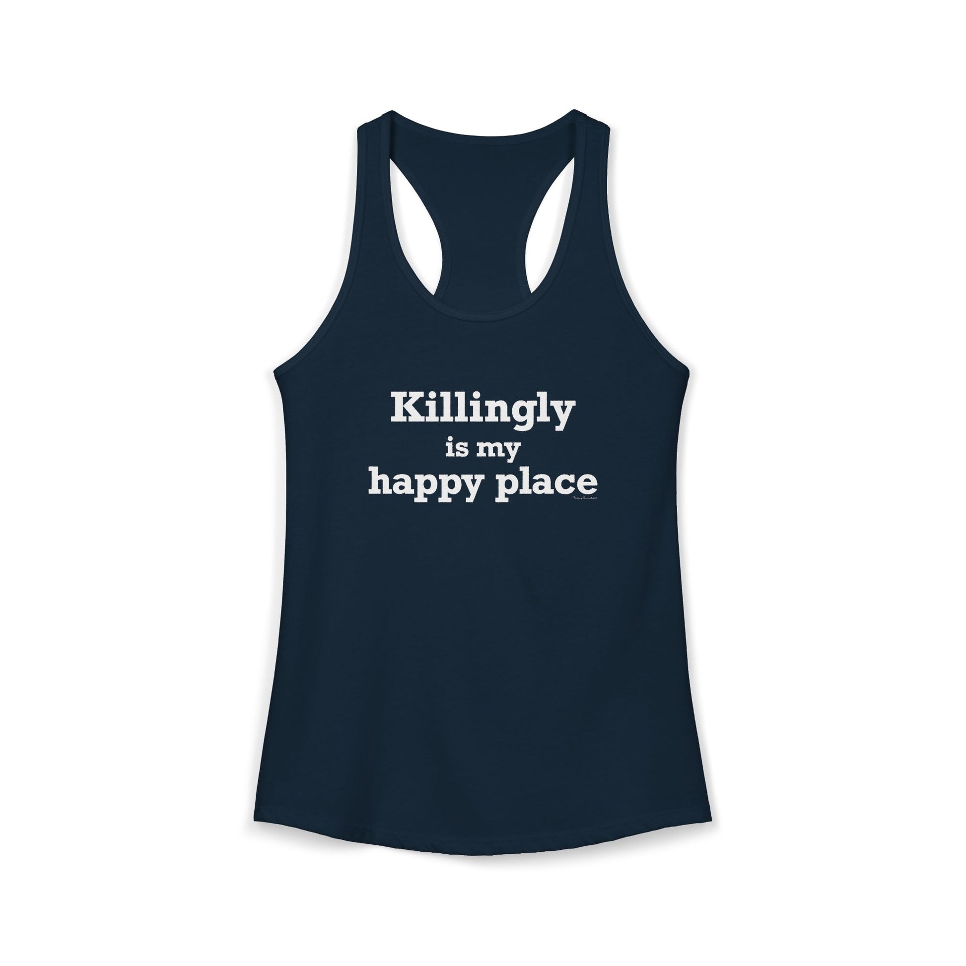 Killingly is my happy place // killingly ct tank top shirt // killingly ct gifts and merch // finding connecticut 