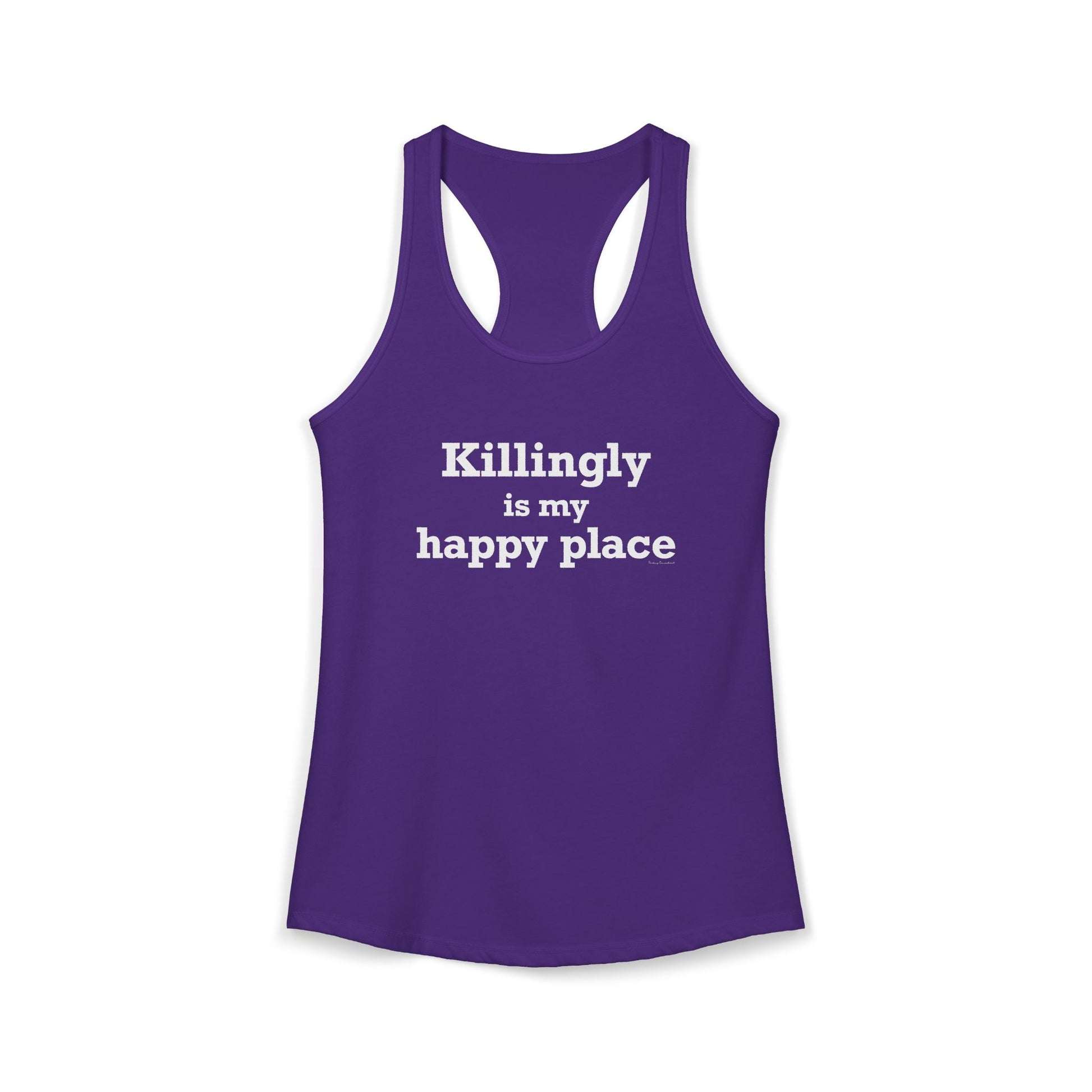 Killingly is my happy place // killingly ct tank top shirt // killingly ct gifts and merch // finding connecticut 