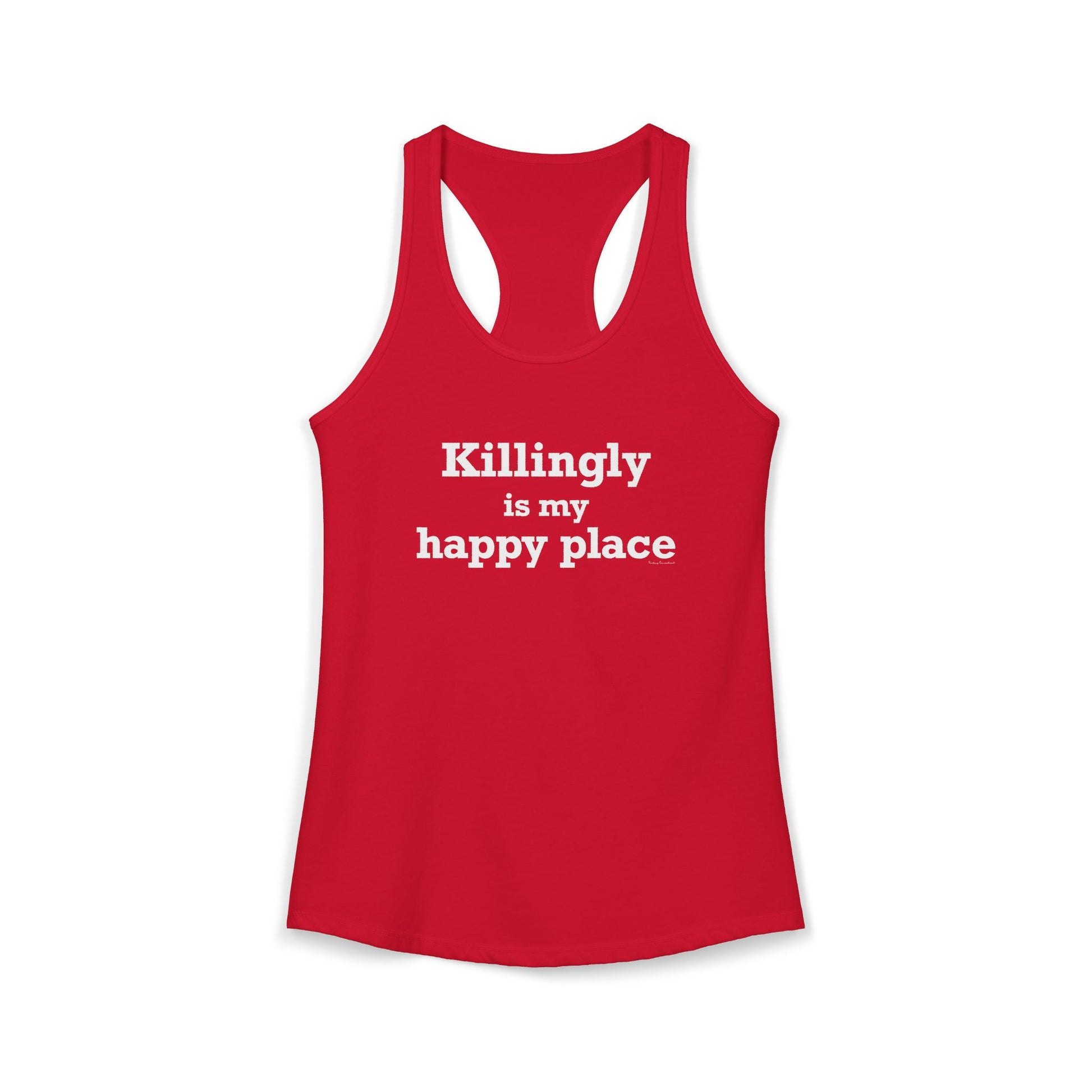 Killingly is my happy place // killingly ct tank top shirt // killingly ct gifts and merch // finding connecticut 