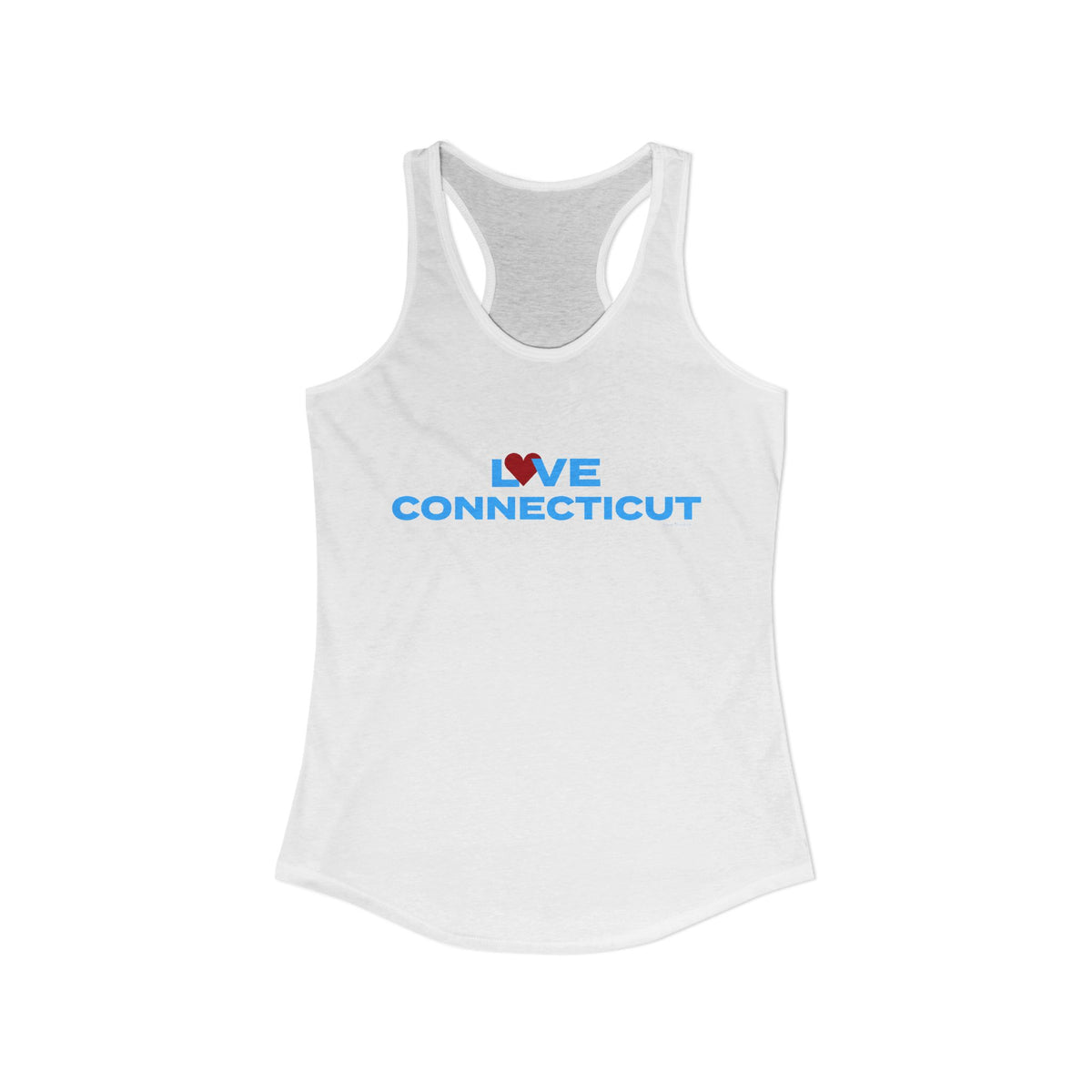 Love Connecticut womens tank top shirt  // connecticut gifts and merch // finding connecticut 