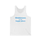 MIddletown is my happy place tank top // middletown ct shirts, gifts and merch // finding connecticut 
