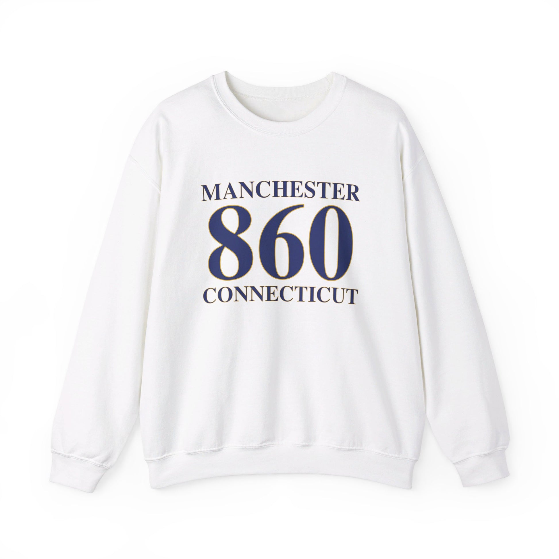 Manchester 860 Connecticut // Manchester Connecticut unisex sweatshirt // finding connecticut 