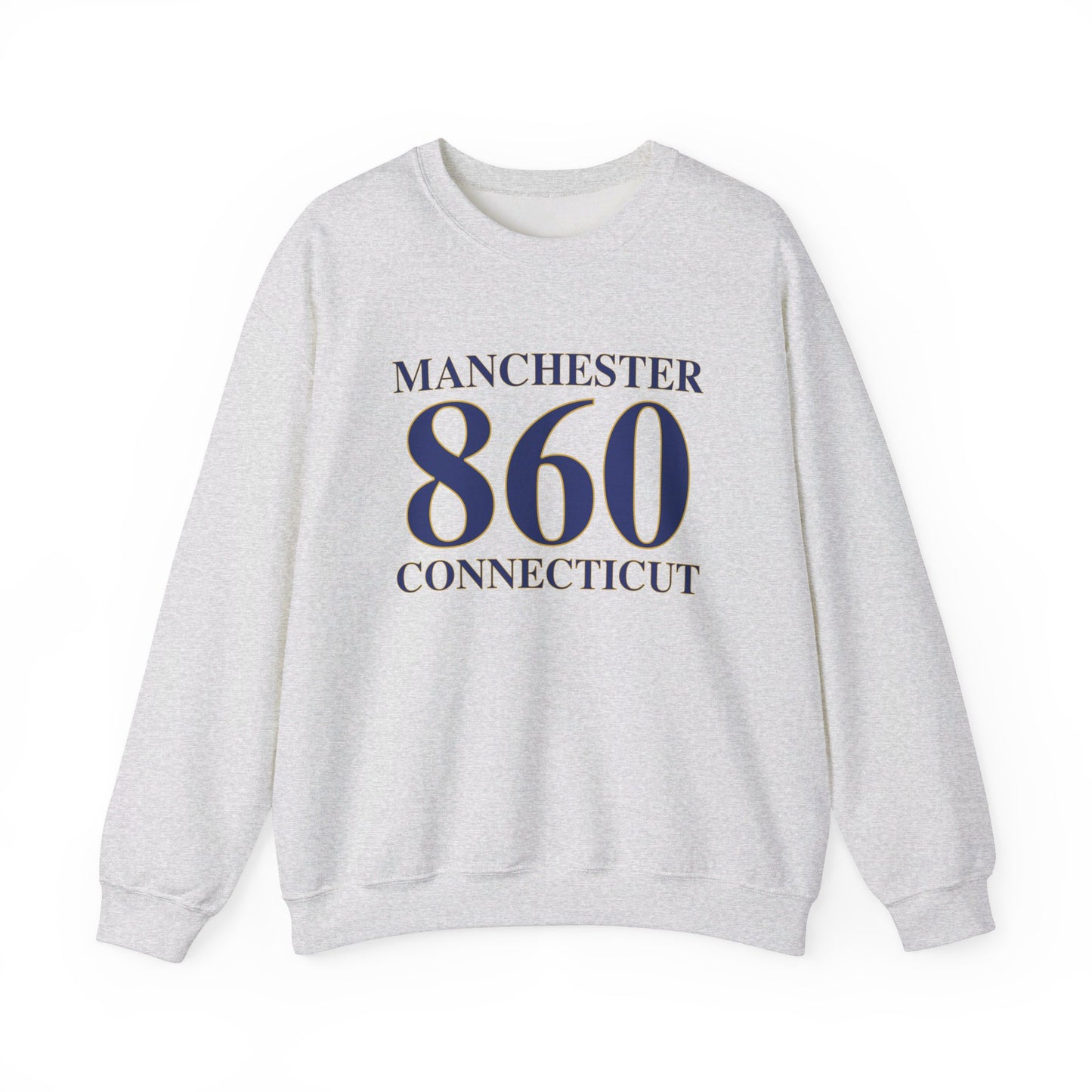 Manchester 860 Connecticut // Manchester Connecticut unisex sweatshirt // finding connecticut 