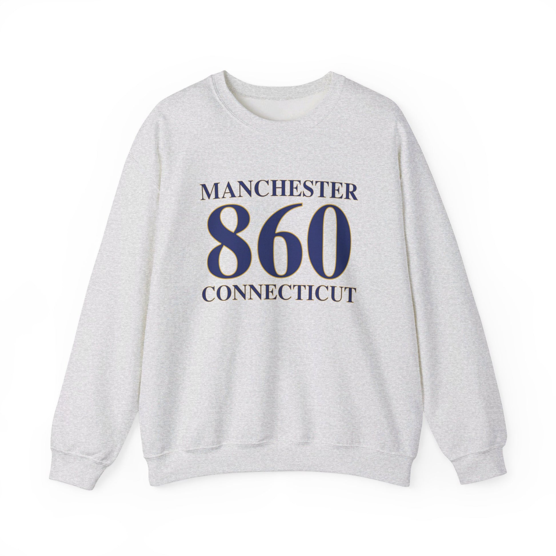 Manchester 860 Connecticut // Manchester Connecticut unisex sweatshirt // finding connecticut 