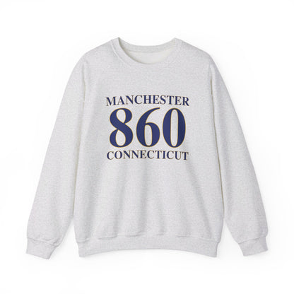 Manchester 860 Connecticut // Manchester Connecticut unisex sweatshirt // finding connecticut 