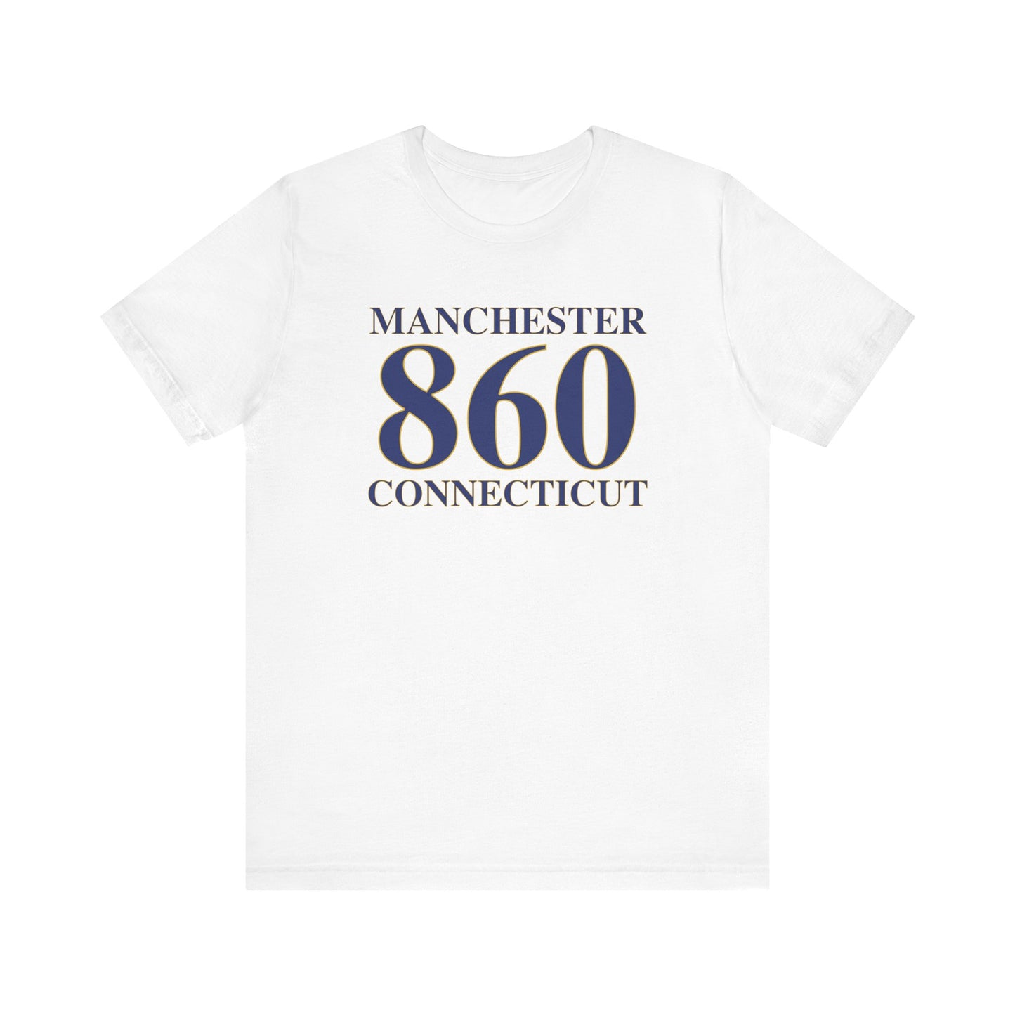 Manchester 860 Connecticut // Manchester Connecticut unisex t shirt // finding connecticut 