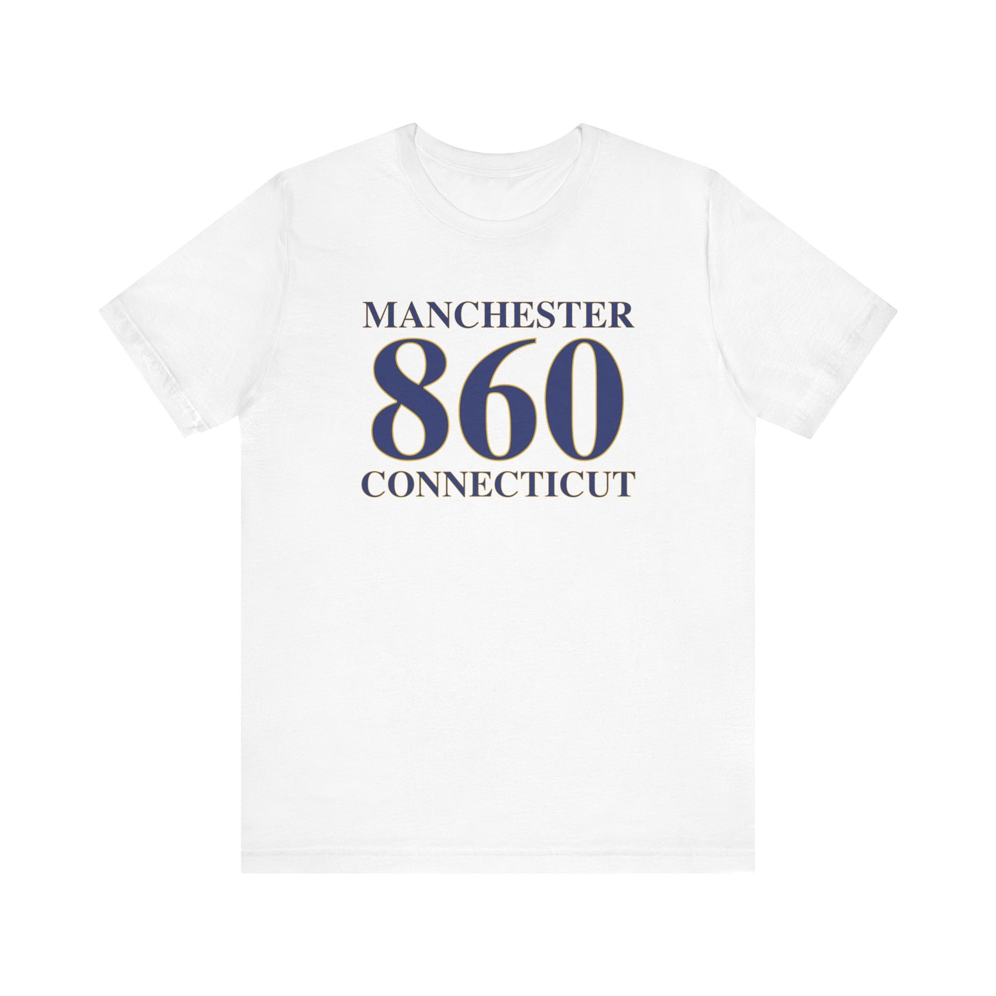 Manchester 860 Connecticut // Manchester Connecticut unisex t shirt // finding connecticut 