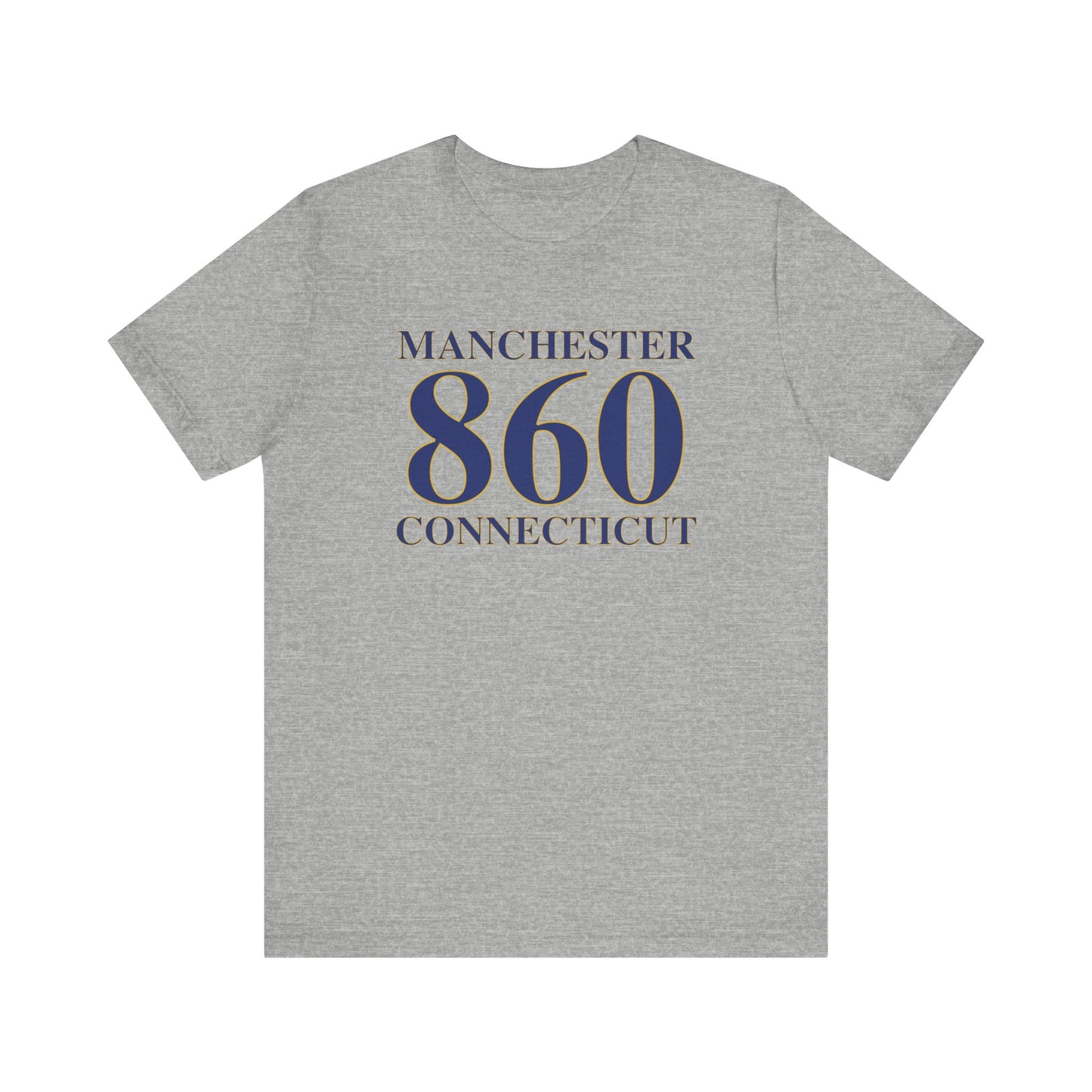 Manchester 860 Connecticut // Manchester Connecticut unisex t shirt // finding connecticut 