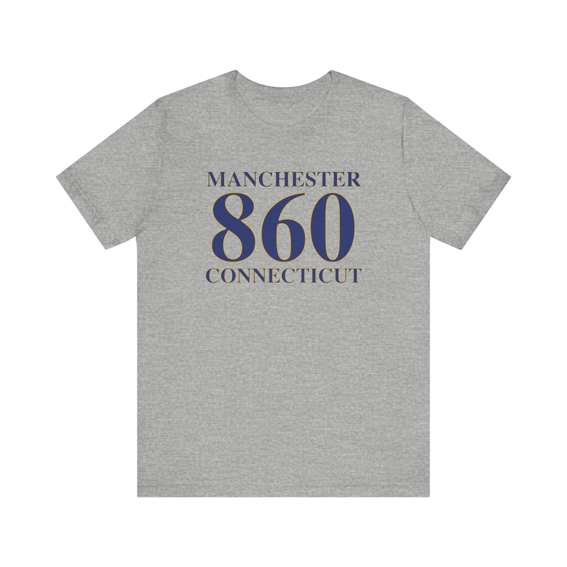 Manchester 860 Connecticut // Manchester Connecticut unisex t shirt // finding connecticut 