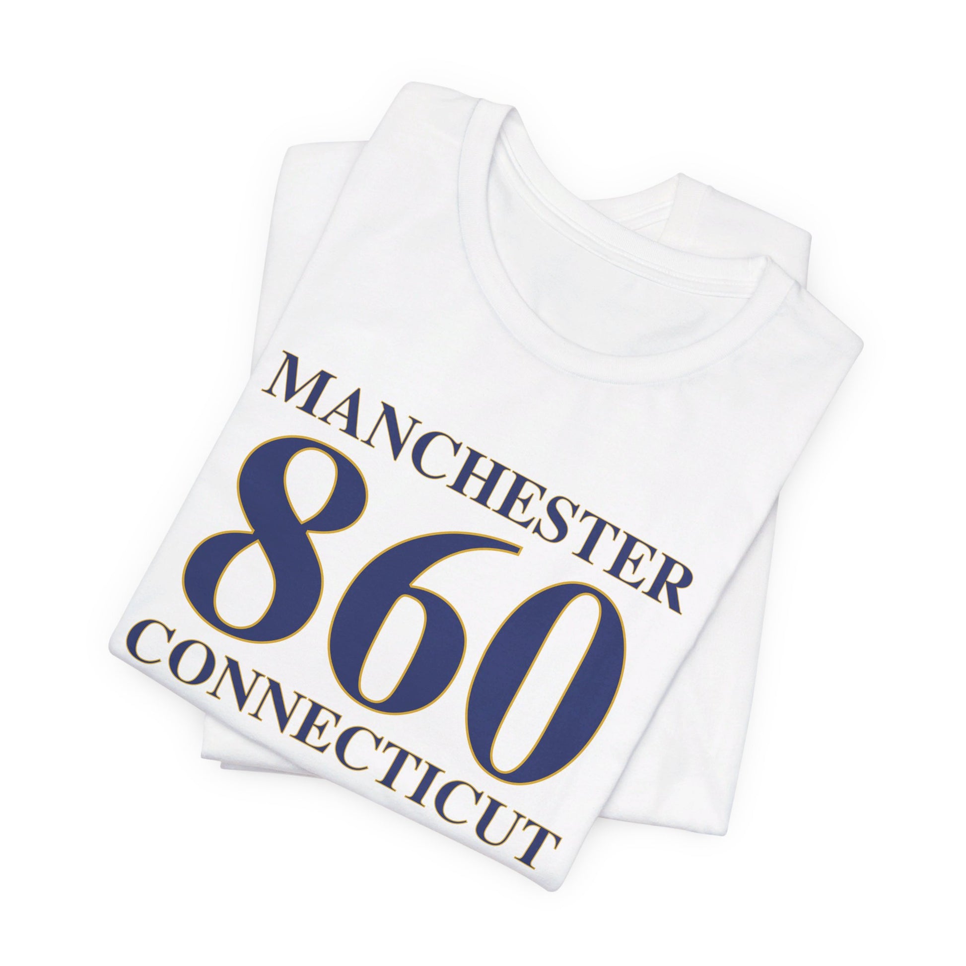 Manchester 860 Connecticut // Manchester Connecticut unisex t shirt // finding connecticut 