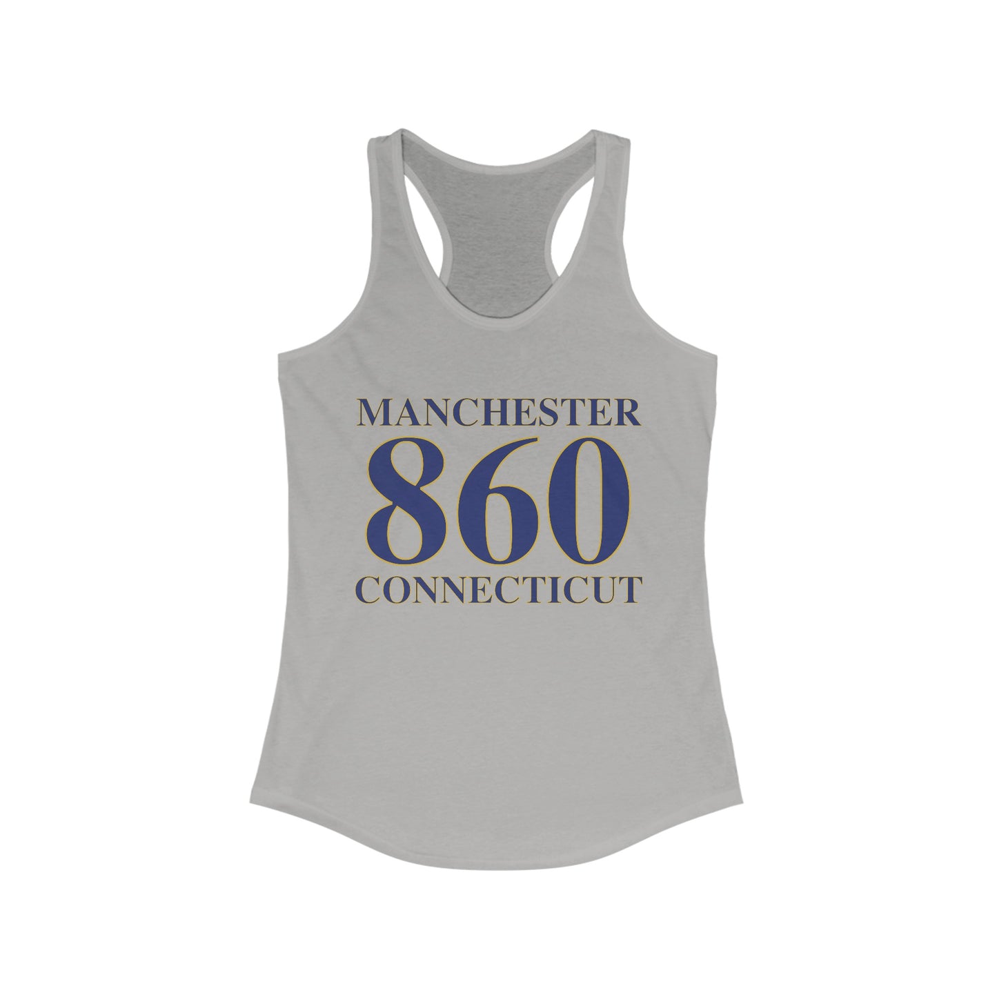 Manchester 860 Connecticut // Manchester Connecticut women's tank top shirt  // finding connecticut 