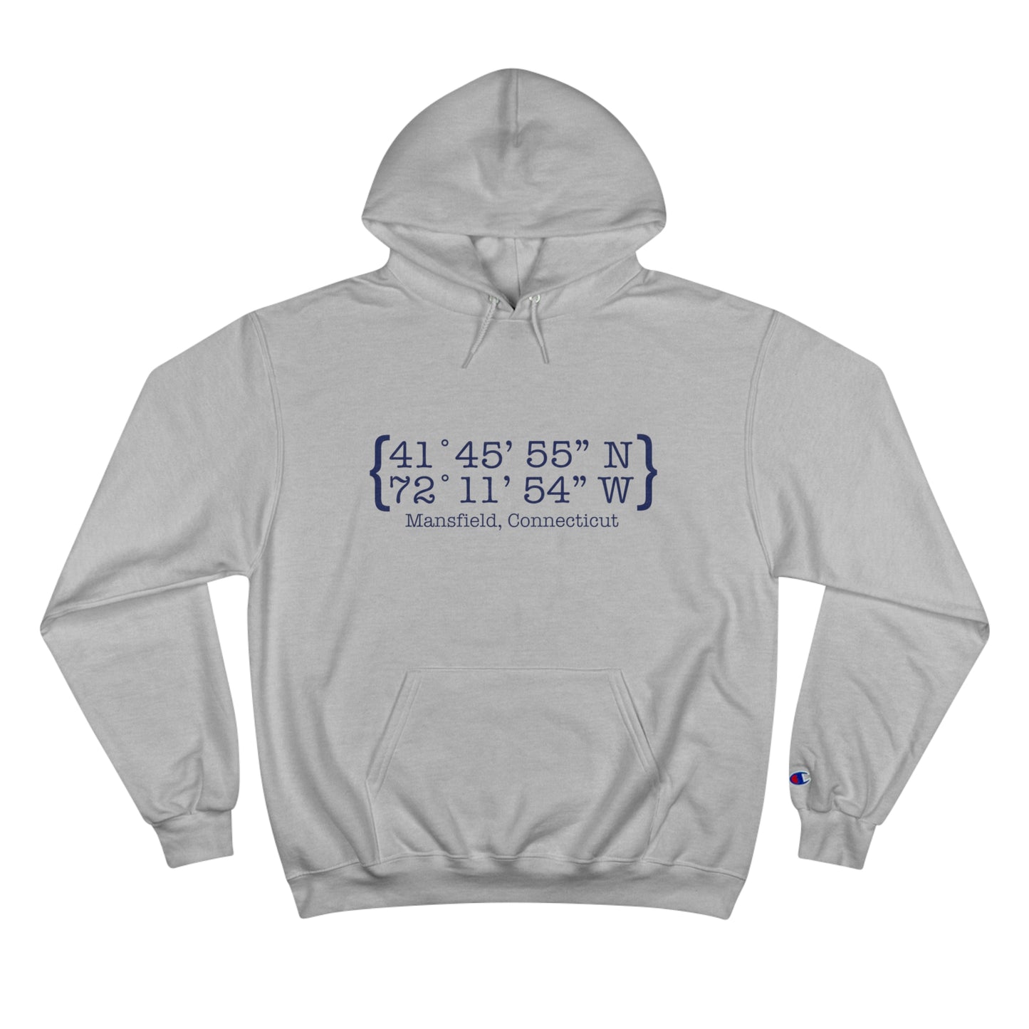 Mansfield Coordinates// Mansfield Connecticut hoodie champion  sweatshirt // finding connecticut 