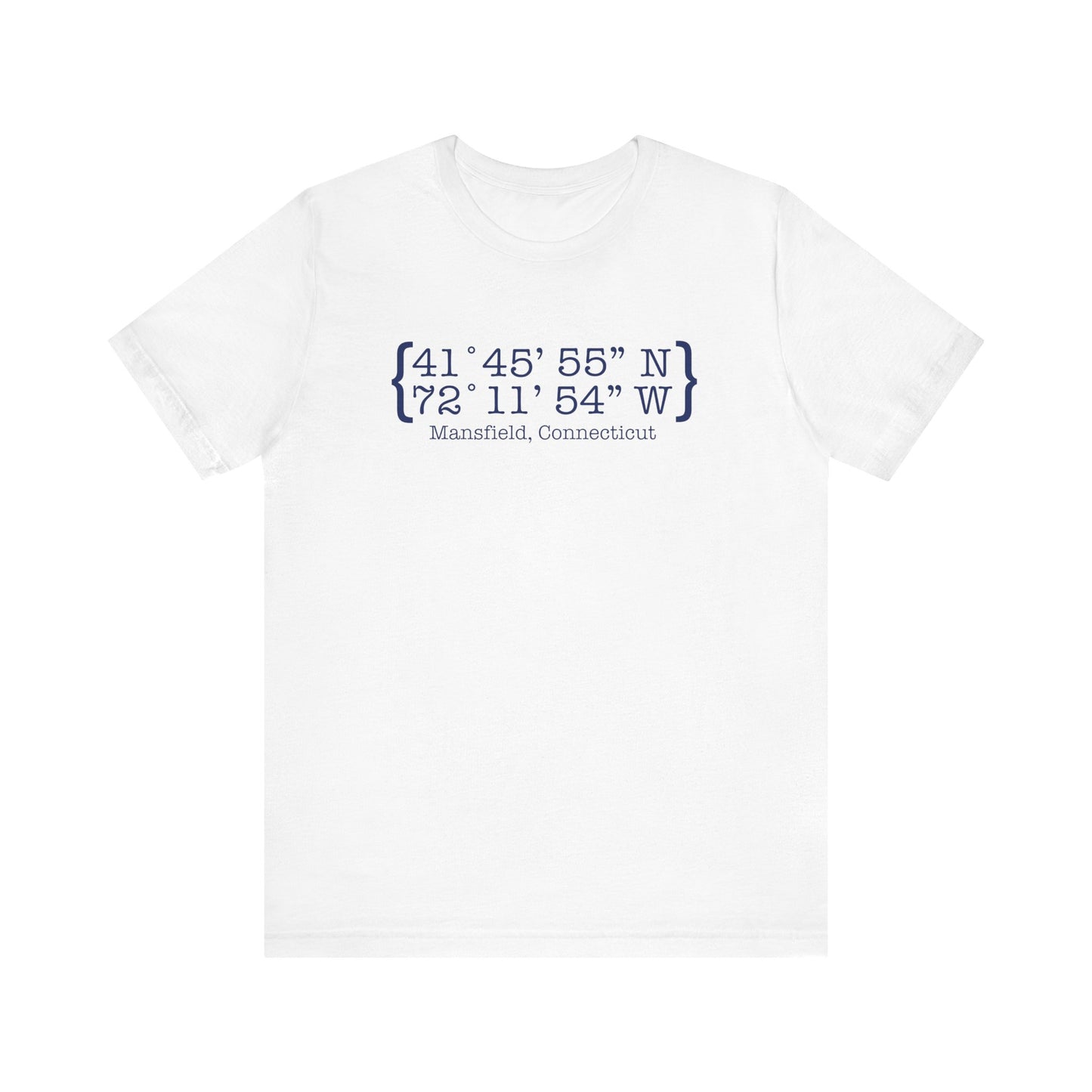 Mansfield Coordinates / mansfield connecticut t shirts // finding connecticut 