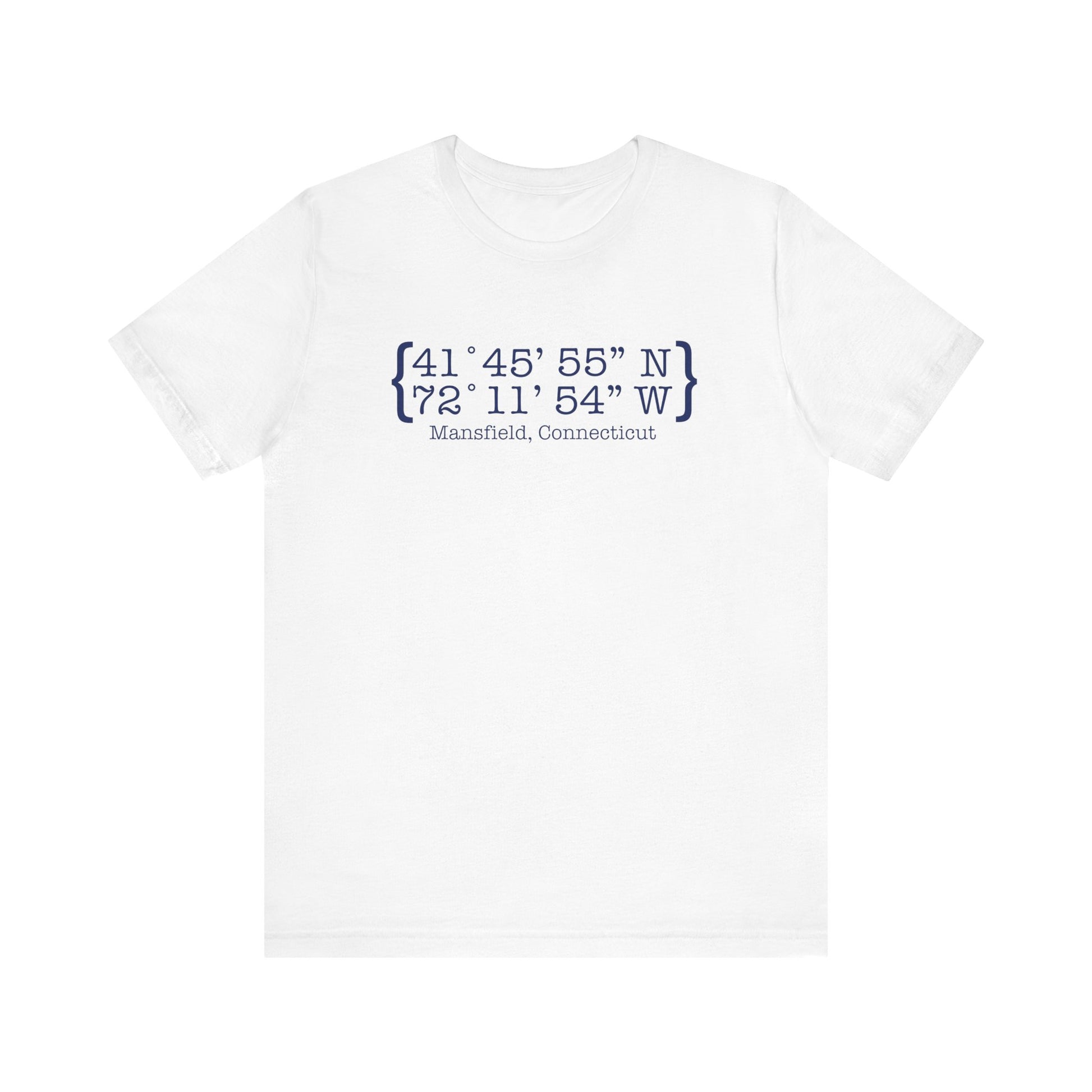 Mansfield Coordinates / mansfield connecticut t shirts // finding connecticut 