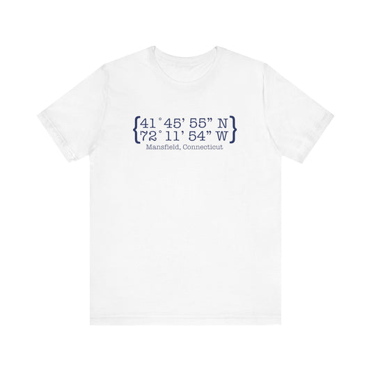 Mansfield Coordinates / mansfield connecticut t shirts // finding connecticut 