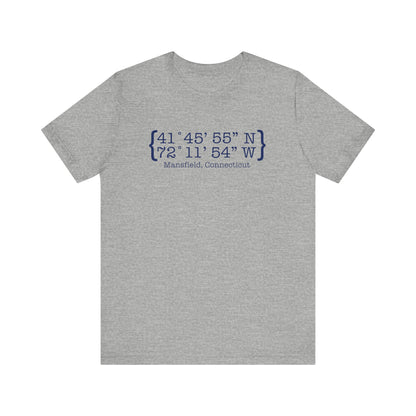 Mansfield Coordinates / mansfield connecticut t shirts // finding connecticut 