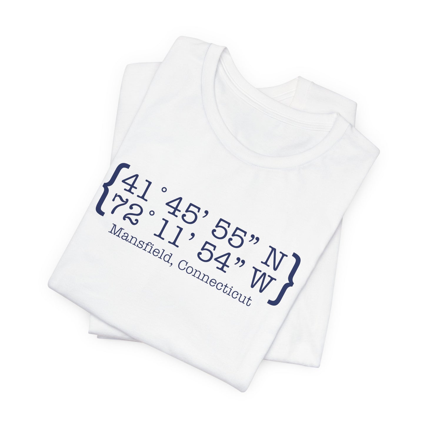 Mansfield Coordinates / mansfield connecticut t shirts // finding connecticut 