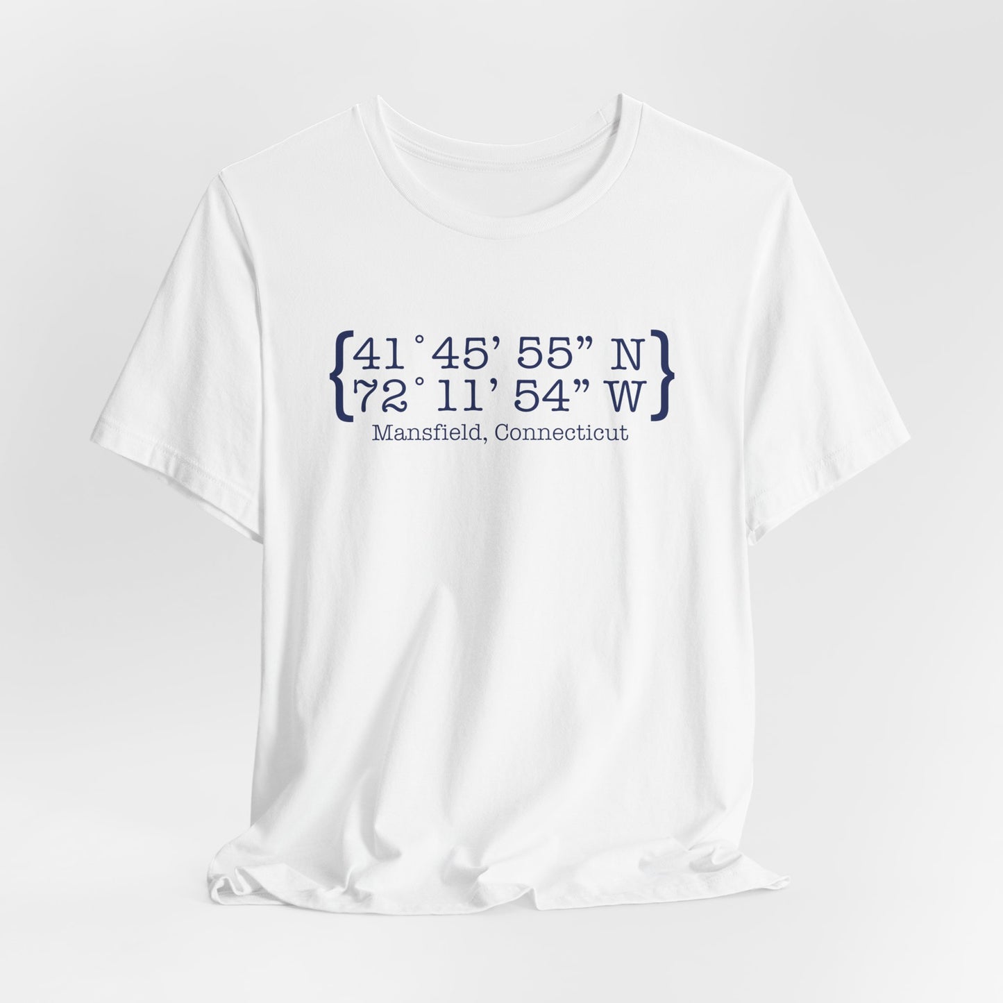 Mansfield Coordinates / mansfield connecticut t shirts // finding connecticut 