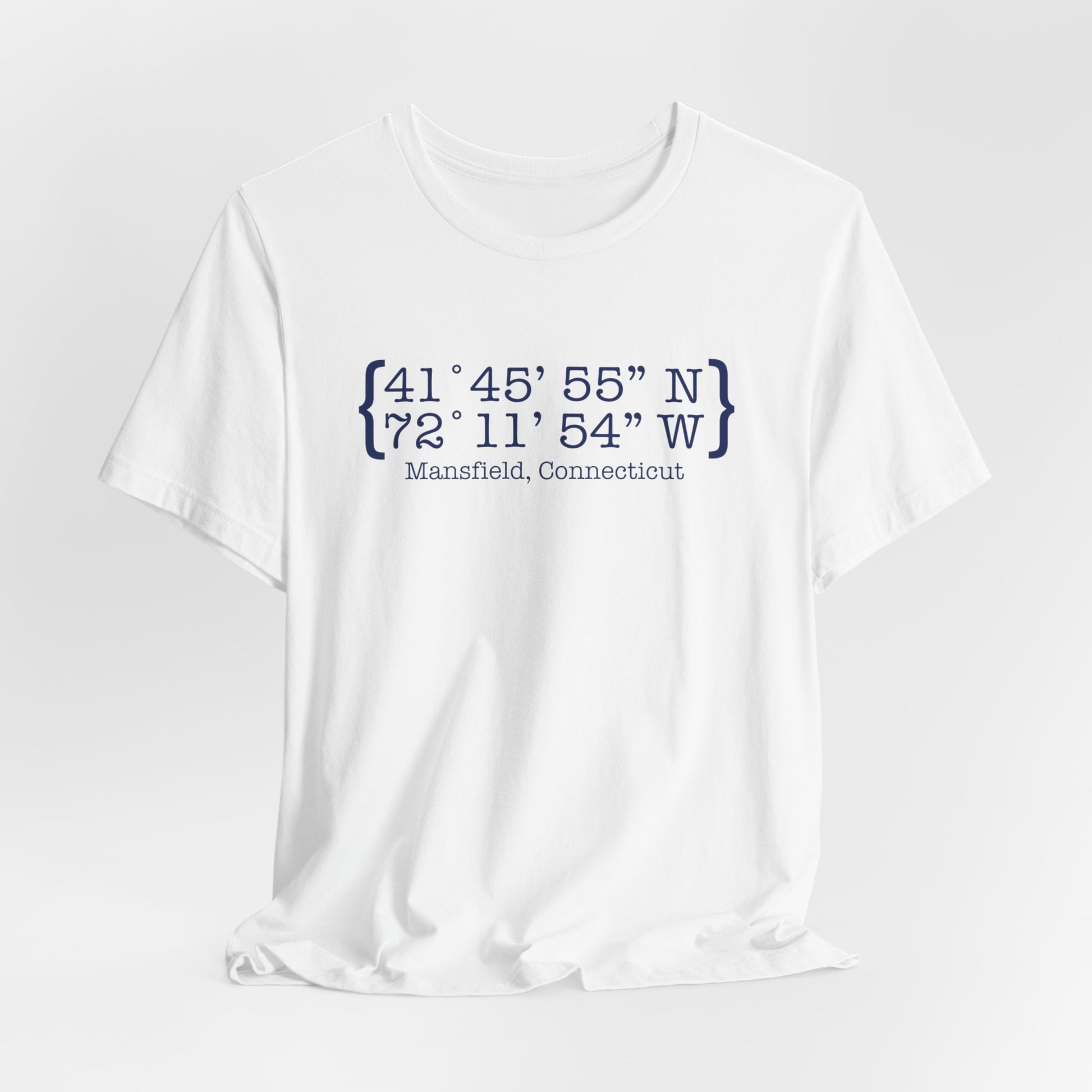Mansfield Coordinates / mansfield connecticut t shirts // finding connecticut 