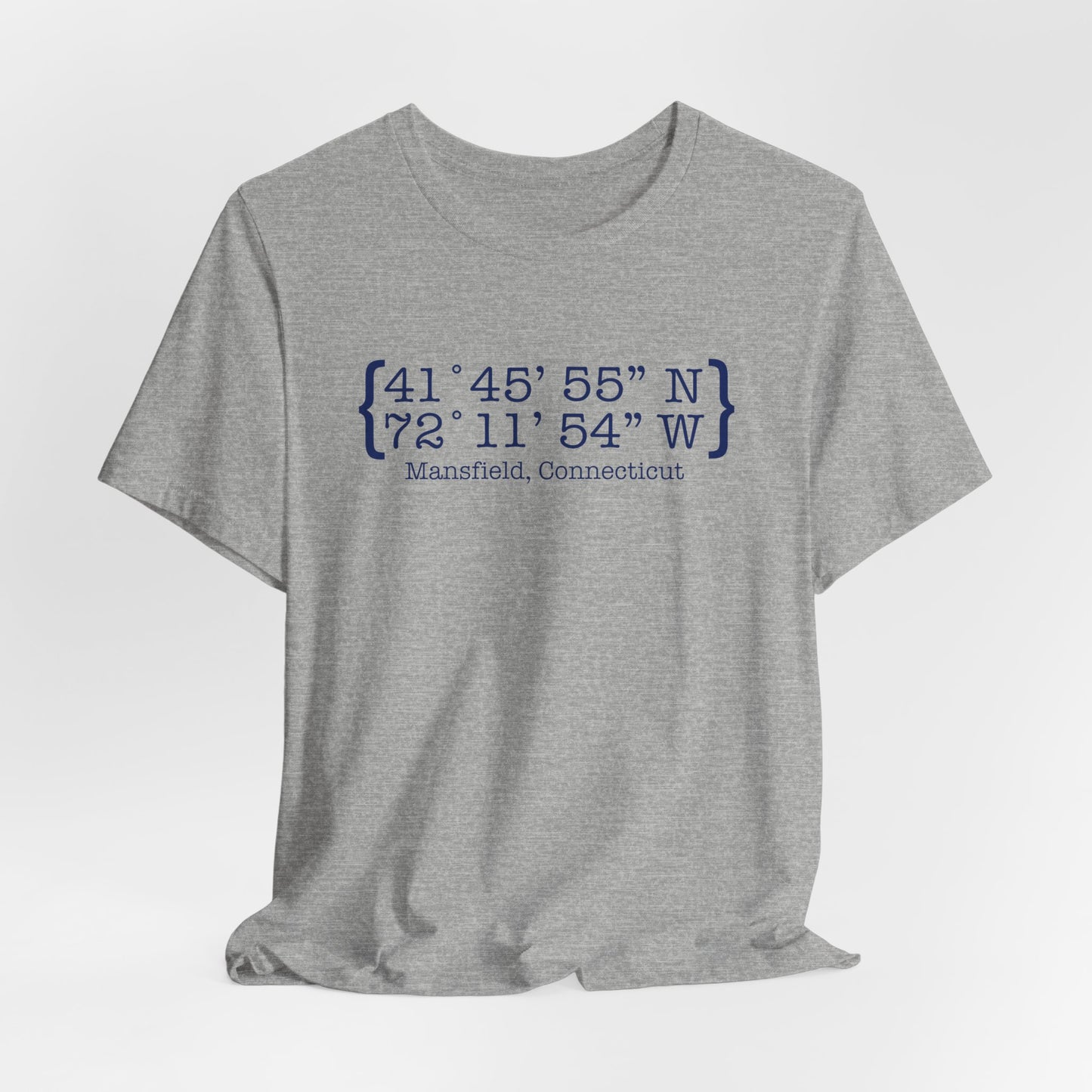 Mansfield Coordinates / mansfield connecticut t shirts // finding connecticut 