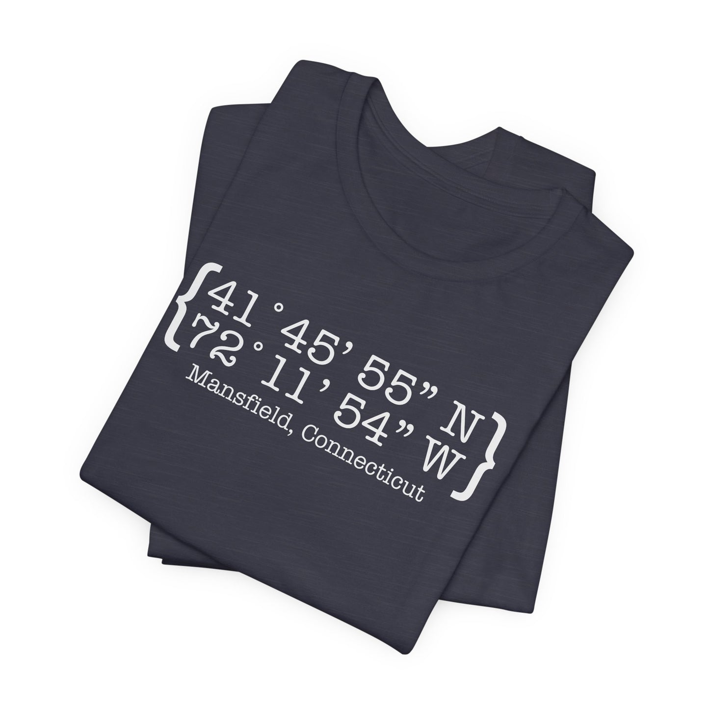Mansfield Coordinates // mansfield ct t shirts // finding connecticut 
