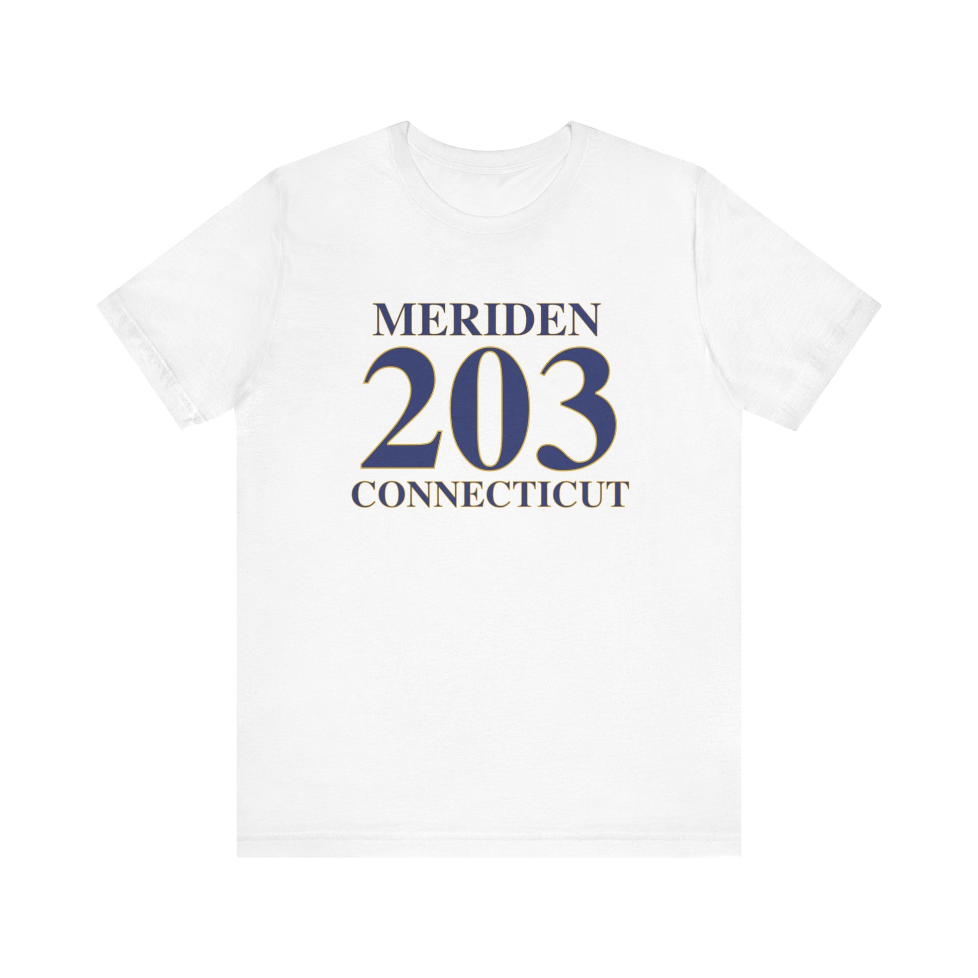 Meriden 203 Connecticut // meriden Connecticut unisex t shirts  // finding connecticut 