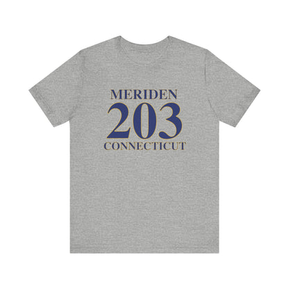 Meriden 203 Connecticut // meriden Connecticut unisex t shirts  // finding connecticut 