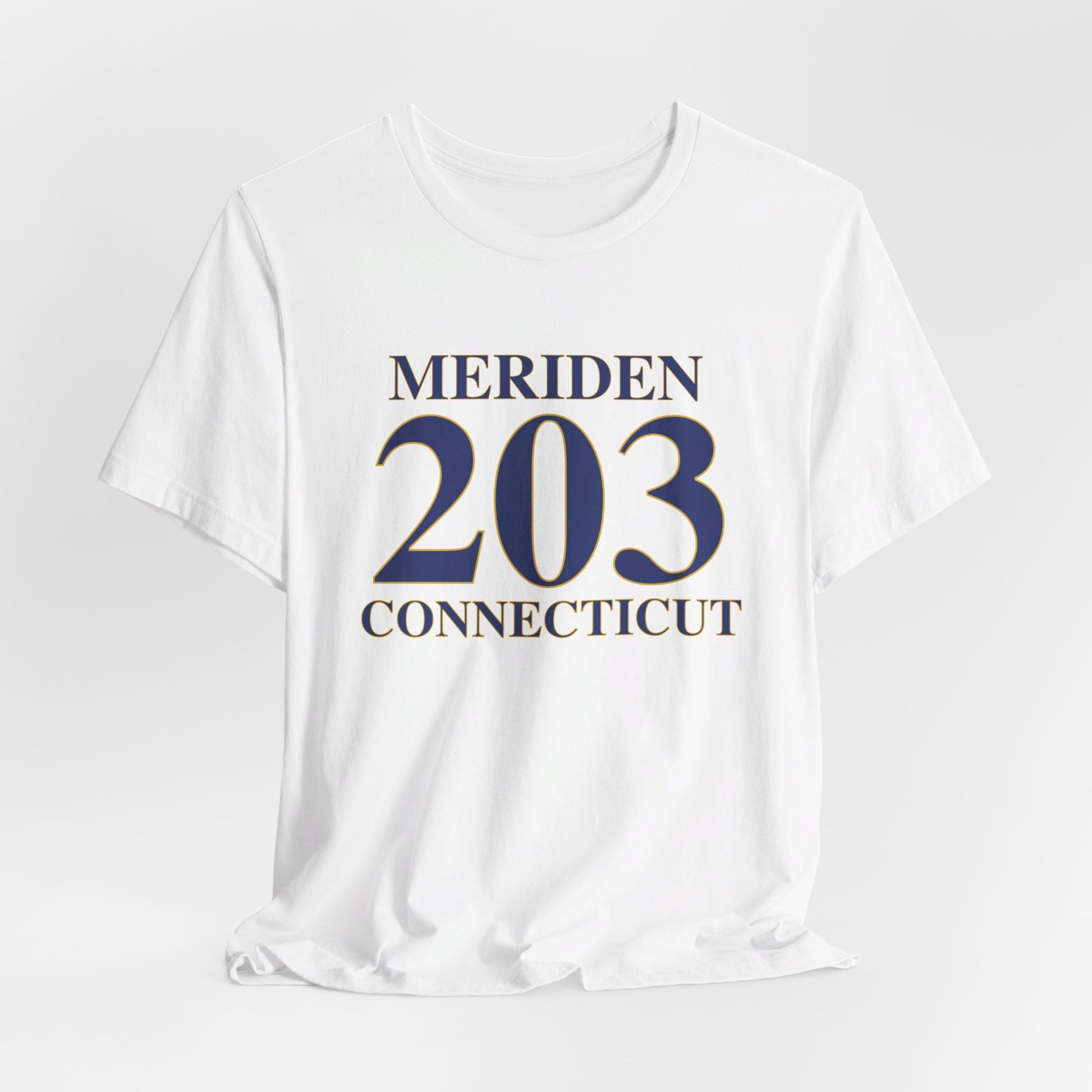 Meriden 203 Connecticut // meriden Connecticut unisex t shirts  // finding connecticut 