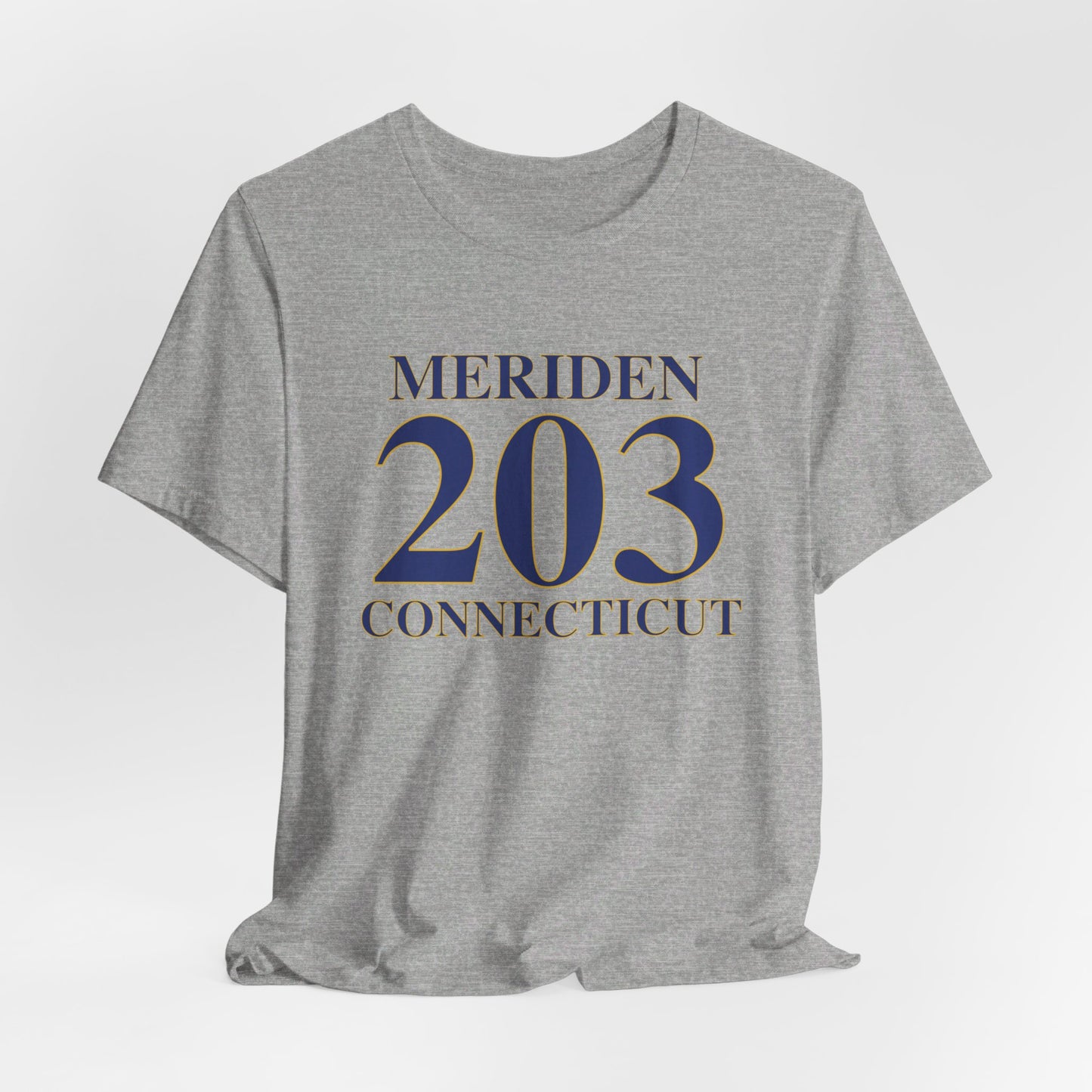 Meriden 203 Connecticut // meriden Connecticut unisex t shirts  // finding connecticut 