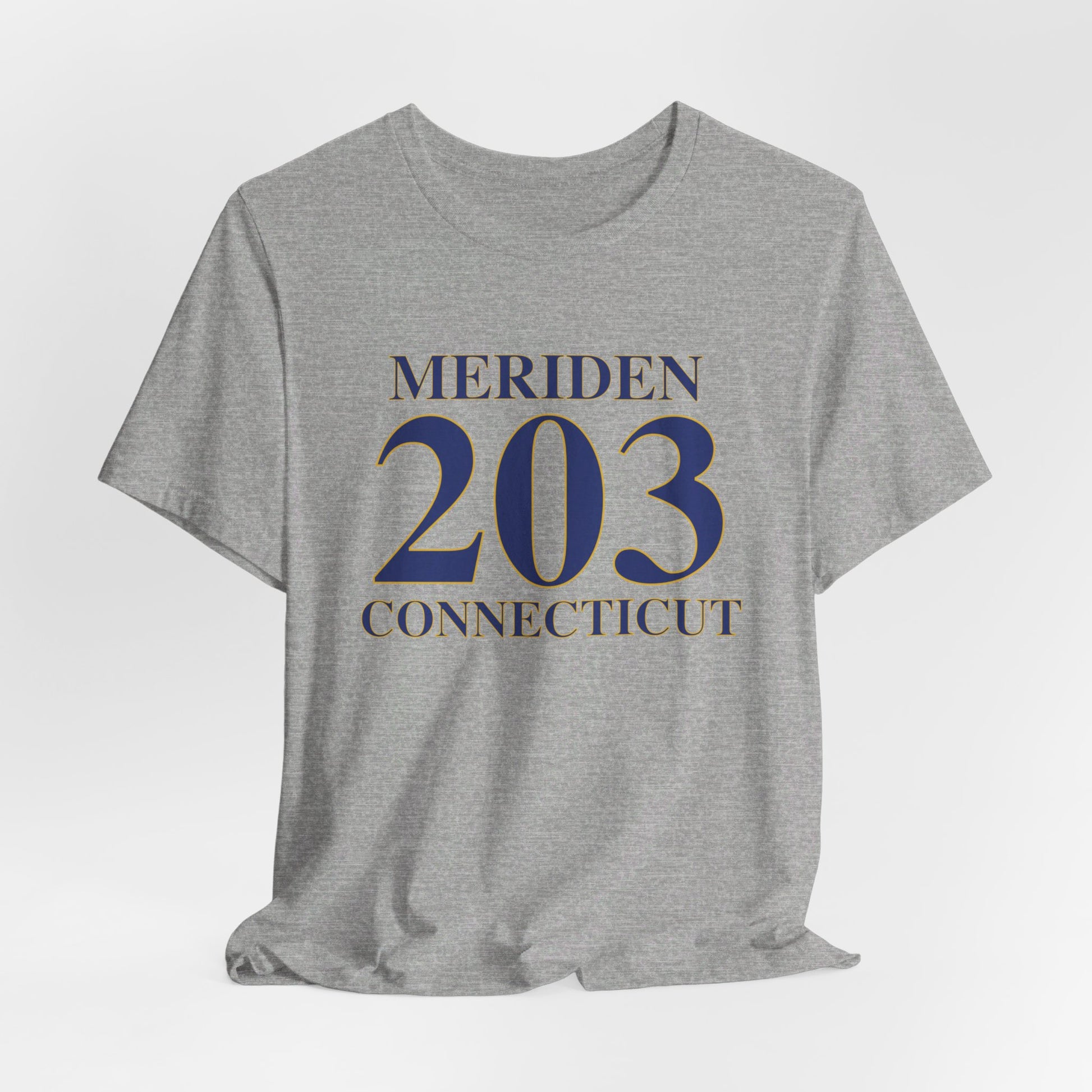 Meriden 203 Connecticut // meriden Connecticut unisex t shirts  // finding connecticut 