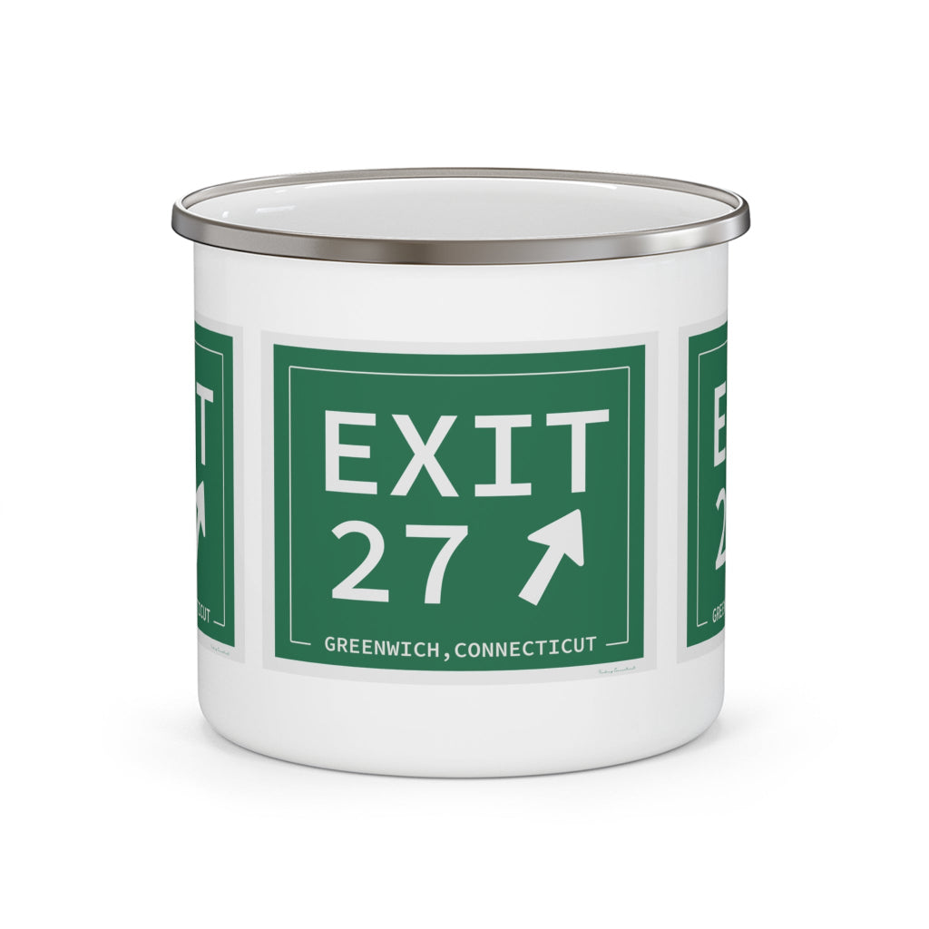 Merritt Parkway Exit 27 - Greenwich Connecticut gifts and merch by Finding Connecticut 