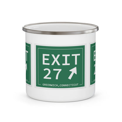 Merritt Parkway Exit 27 - Greenwich Connecticut gifts and merch by Finding Connecticut 