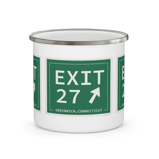 Merritt Parkway Exit 27 - Greenwich Connecticut gifts and merch by Finding Connecticut 